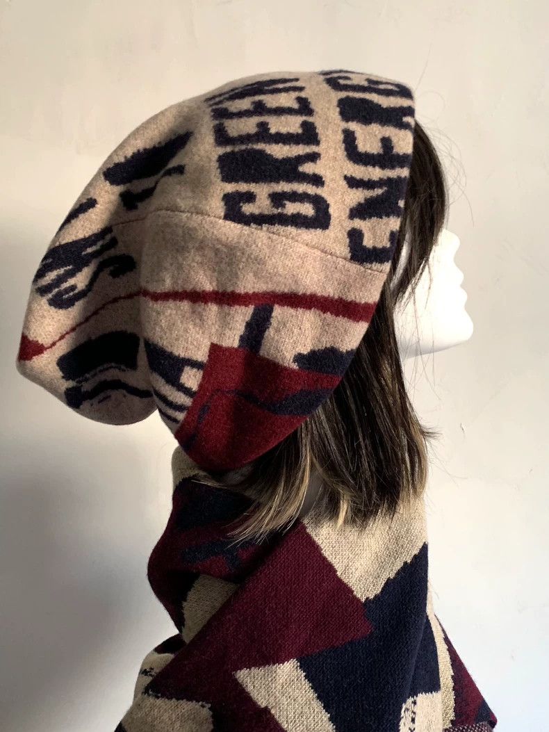 Vivienne Westwood Vivienne Westwood Knitted hat witch scarf set Size ONE SIZE - 5 Thumbnail