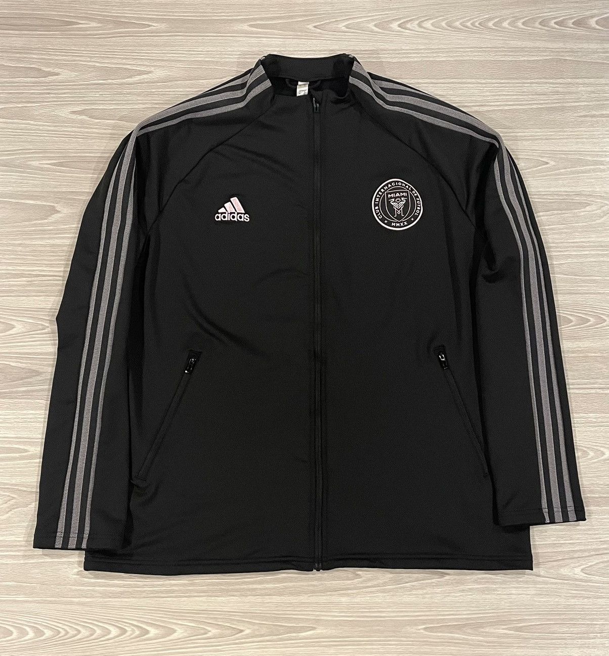 Adidas Adidas 2019 Inter Miami CF Anthem Jacket FI1512 Mens Size XL Size US XL / EU 56 / 4 - 1 Thumbnail