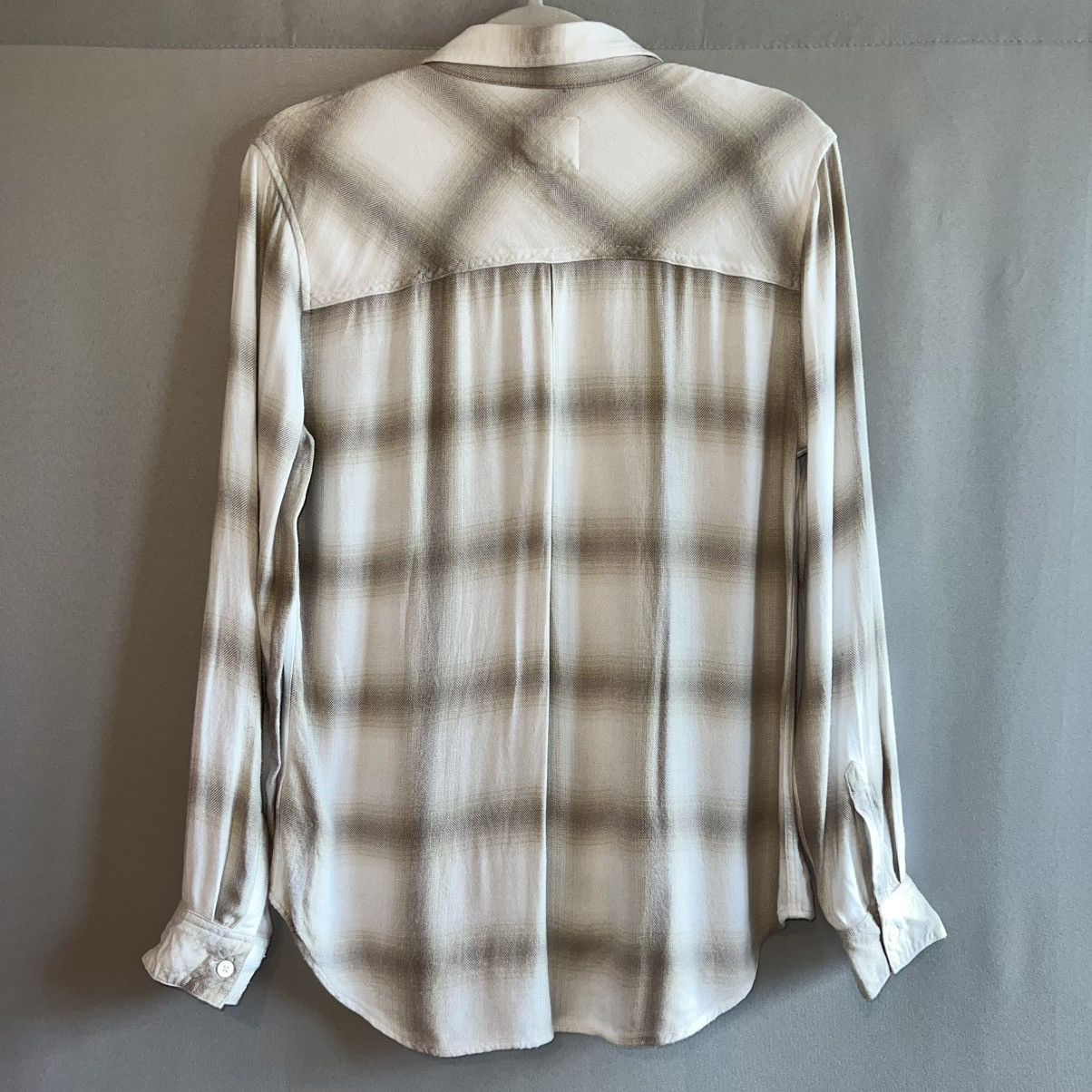 Rails Browse Hunter Dove Pearl shirt Size M / US 6-8 / IT 42-44 - 4 Thumbnail