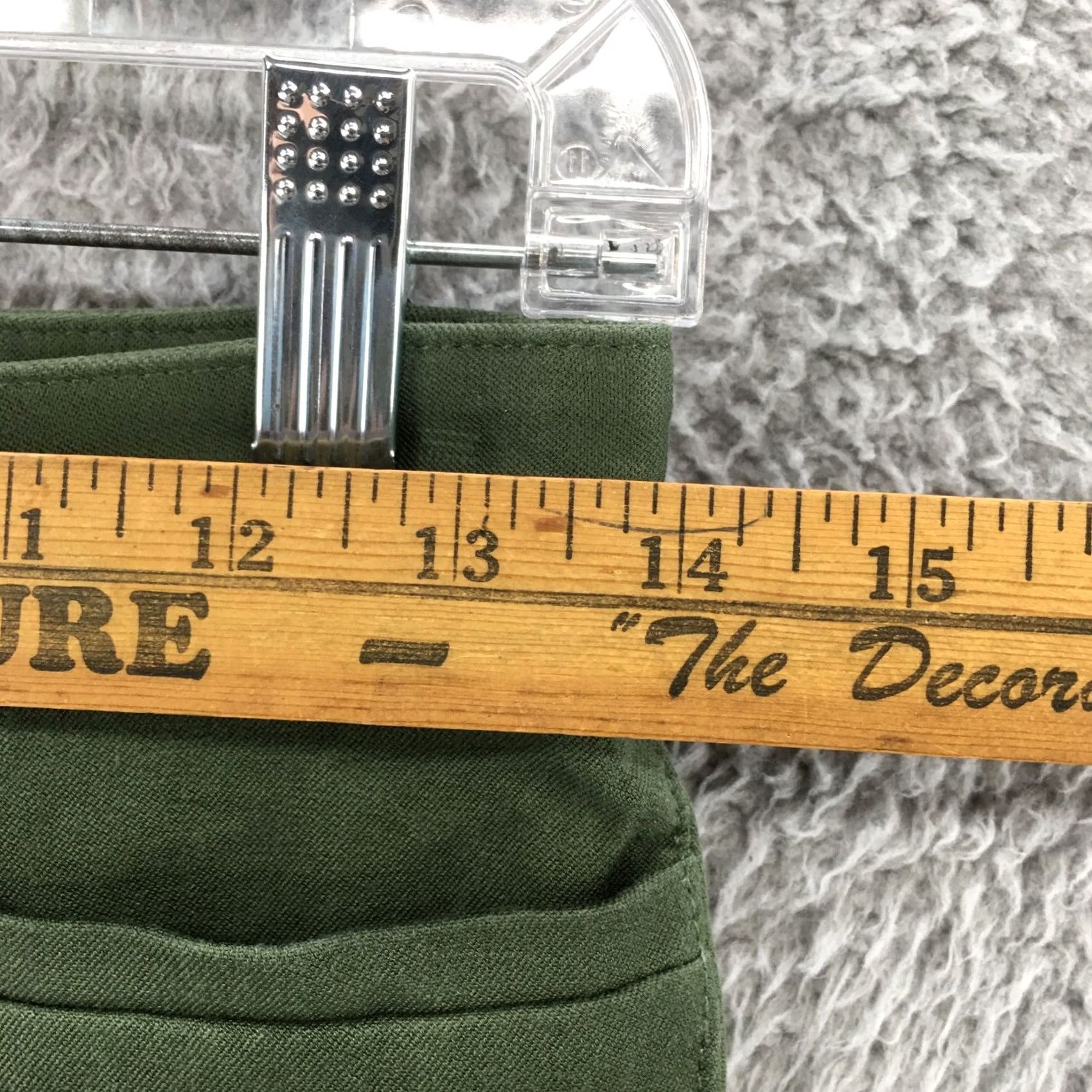Banana Republic Banana Republic Chino Pants Womens Petite 00P Green Skinny Zip Fly Smooth Flat Front Casual Workwear Womens Size 24" / US 00 / IT 34 - 5 Thumbnail