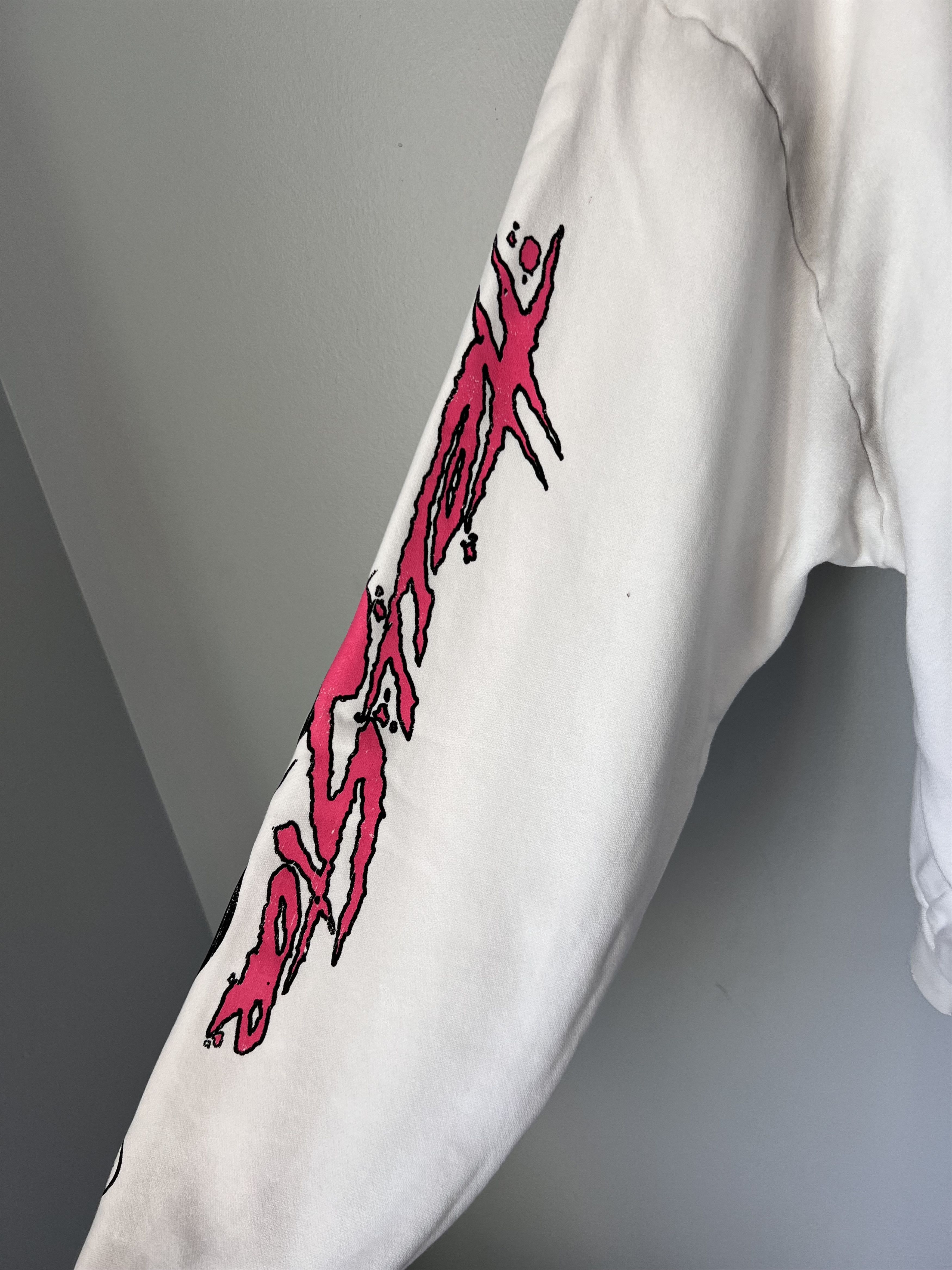 HELLSTAR Hellstar Records Zip Up Hoodie in White Size US XL / EU 56 / 4 - 6 Thumbnail