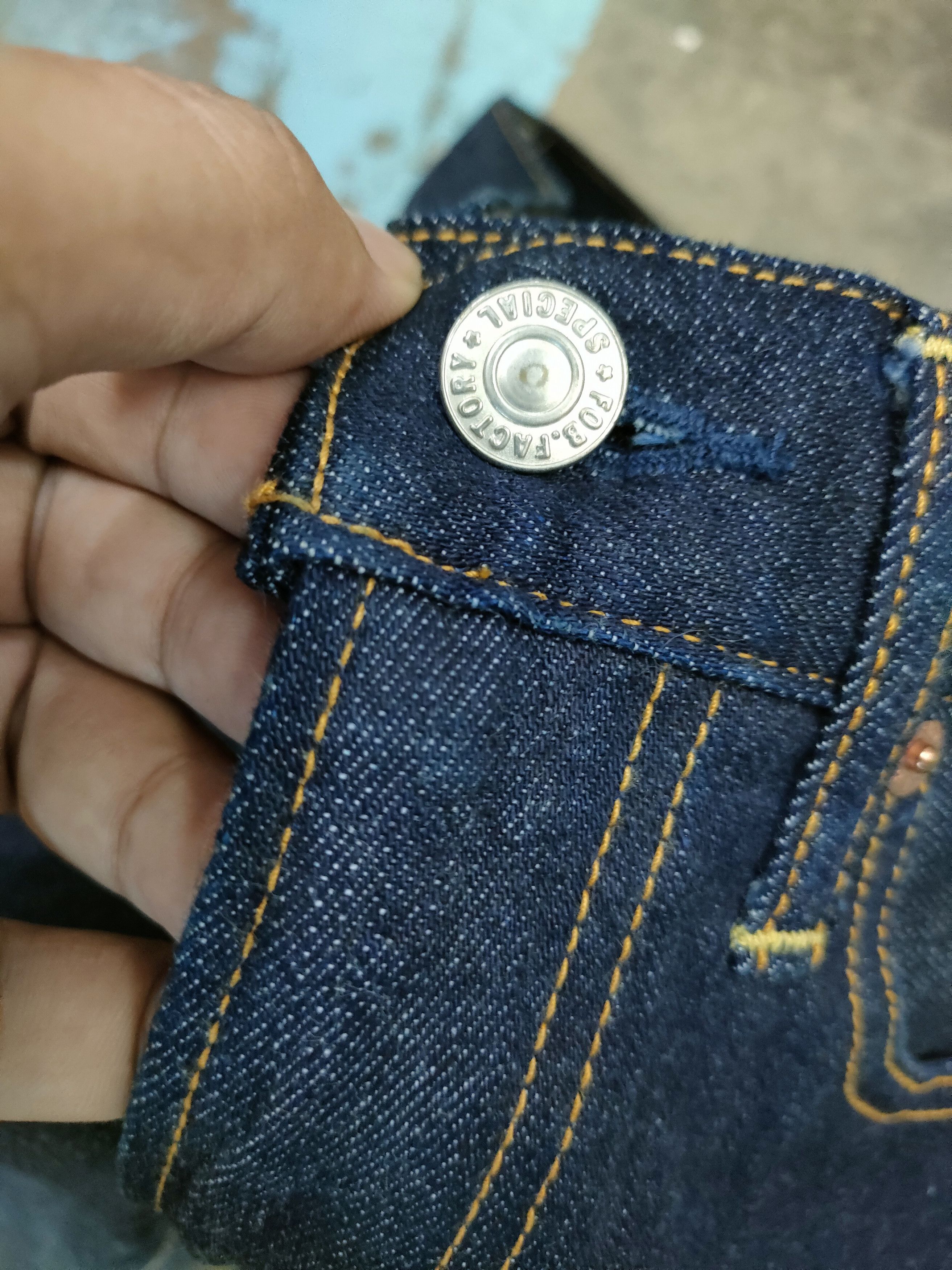 FOB Factory Fob Factory Japan Selvedge Jeans Size US 30 / EU 46 - 9 Thumbnail