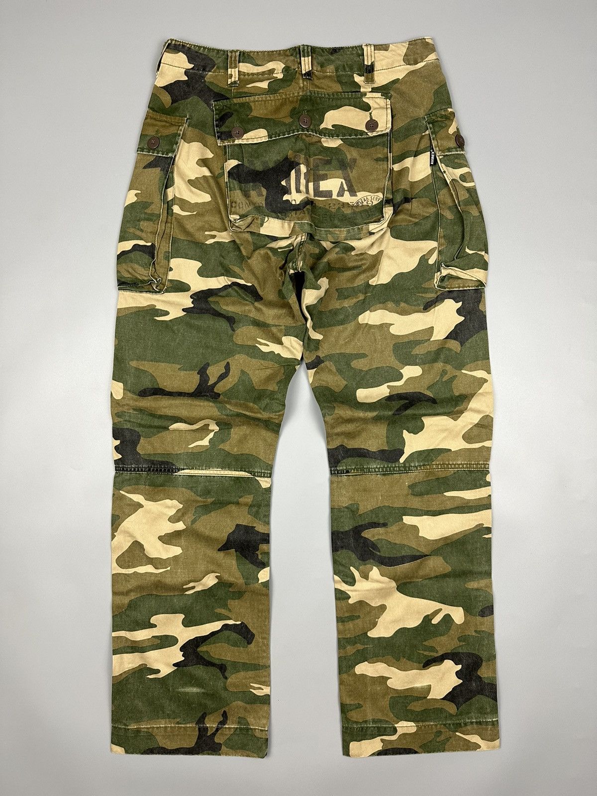 Avirex × Vintage Vintage Avirex Camo Monkey Pants Size US 32 / EU 48 - 2 Thumbnail