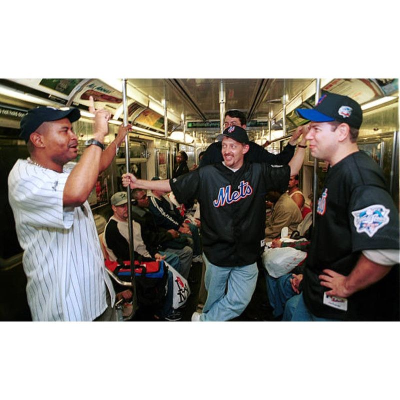 Lee × MLB Subway Series 2000 World LEE sweatshirt XL gray MLB vtg Size US XL / EU 56 / 4 - 8 Thumbnail