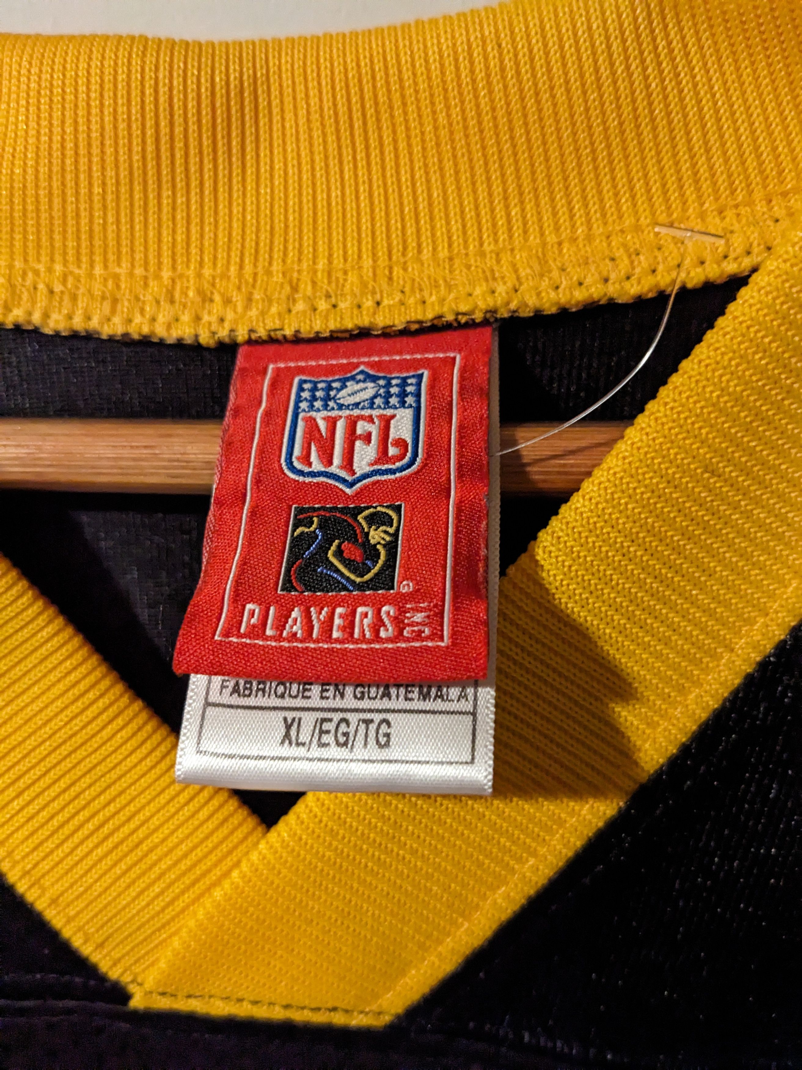NFL × Vintage Vintage 2004 Pittsburgh Steelers Roethlisberger NFL Jersey Size US XL / EU 56 / 4 - 8 Thumbnail