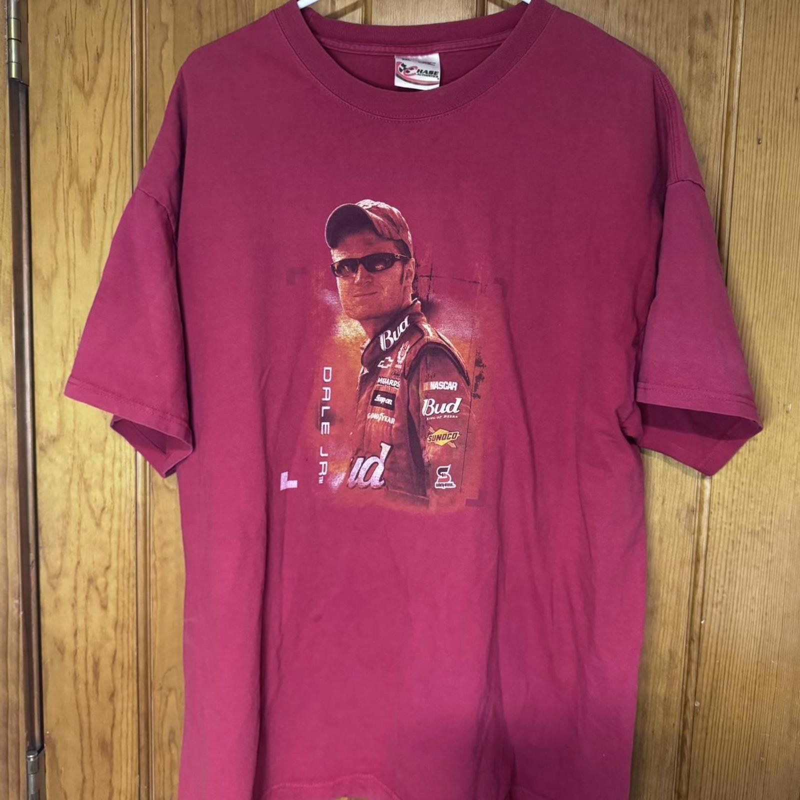 NASCAR NASCAR Dale Jr. Budweiser Racing Tee streetwear Size US XXL / EU 58 / 5 - 1 Thumbnail