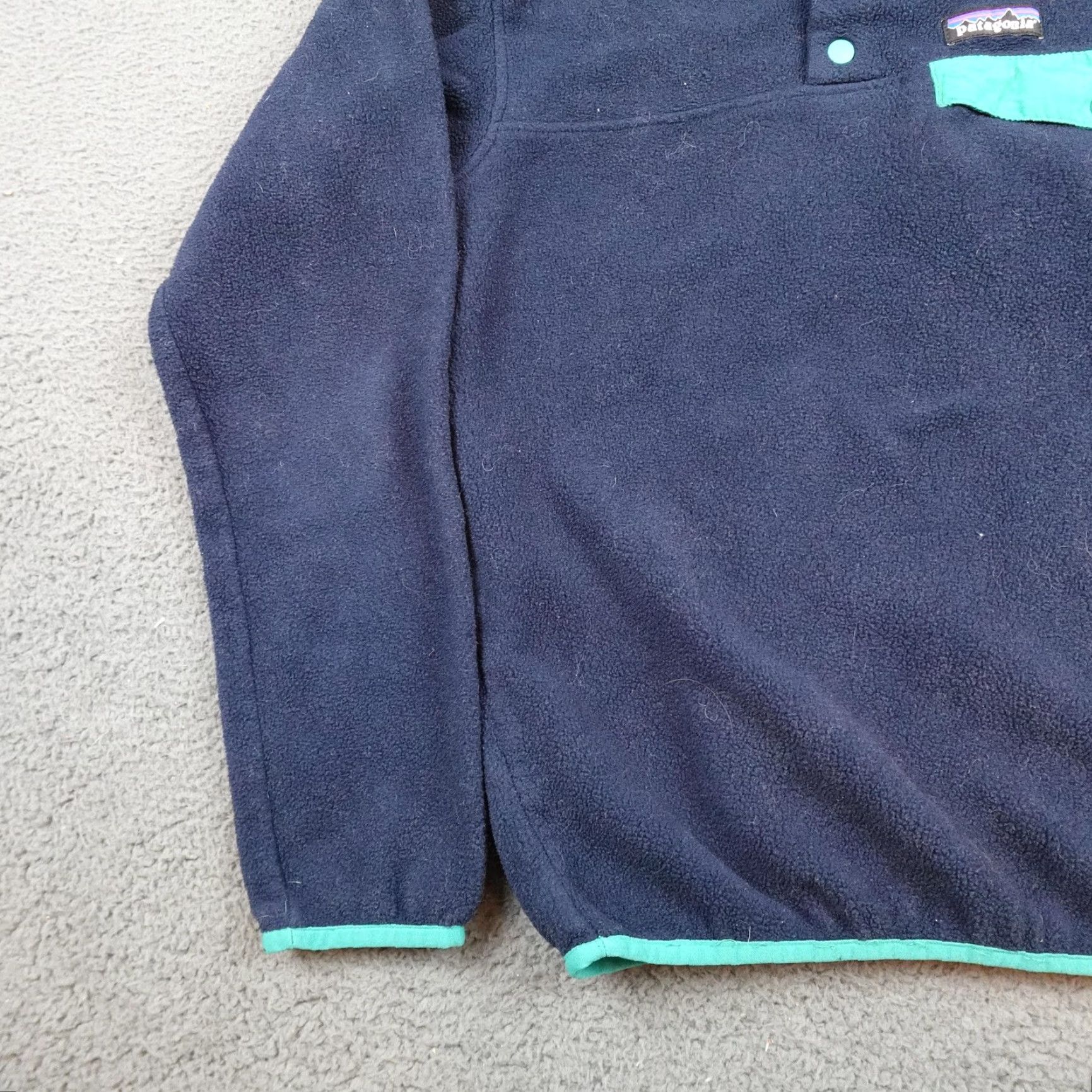 Patagonia Patagonia Synchilla Snap-T Pullover Womens Small Blue Fleece Pullover Snap-Front Anorak 25455 Size S / US 4 / IT 40 - 3 Thumbnail