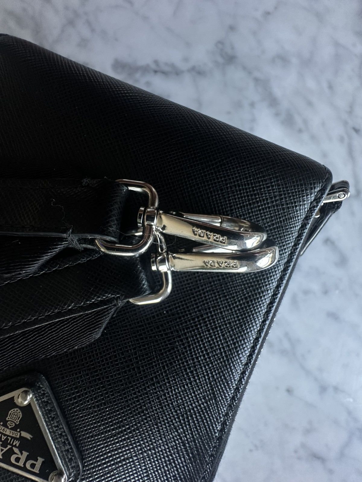 Prada Saffiano Leather Smartphone Case Size ONE SIZE - 9 Thumbnail