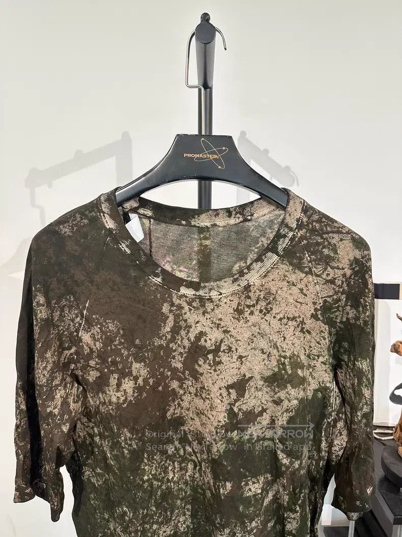 Boris Bidjan Saberi Boris Bidjan Saberi Dyed crewneck short sleeve tee with ab Size US L / EU 52-54 / 3 - 3 Thumbnail
