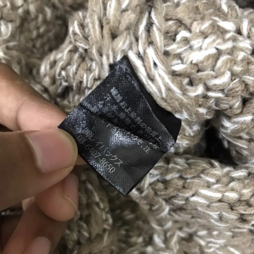 Japanese Brand × Vintage Plain Knit Beanie Hat Size ONE SIZE - 5 Thumbnail