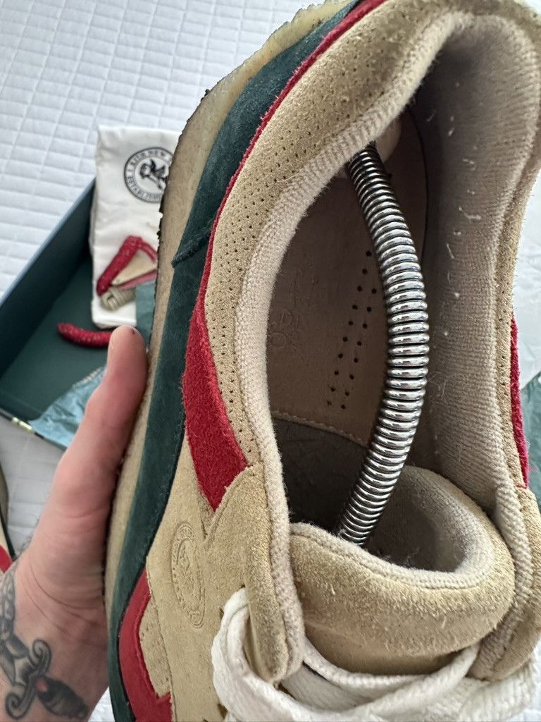 Clarks × Kith Kith - Ronnie Fieg x 8th Street Lockhill TEAL COMBO 'Scarab' Size US 11.5 / EU 44-45 - 13 Thumbnail