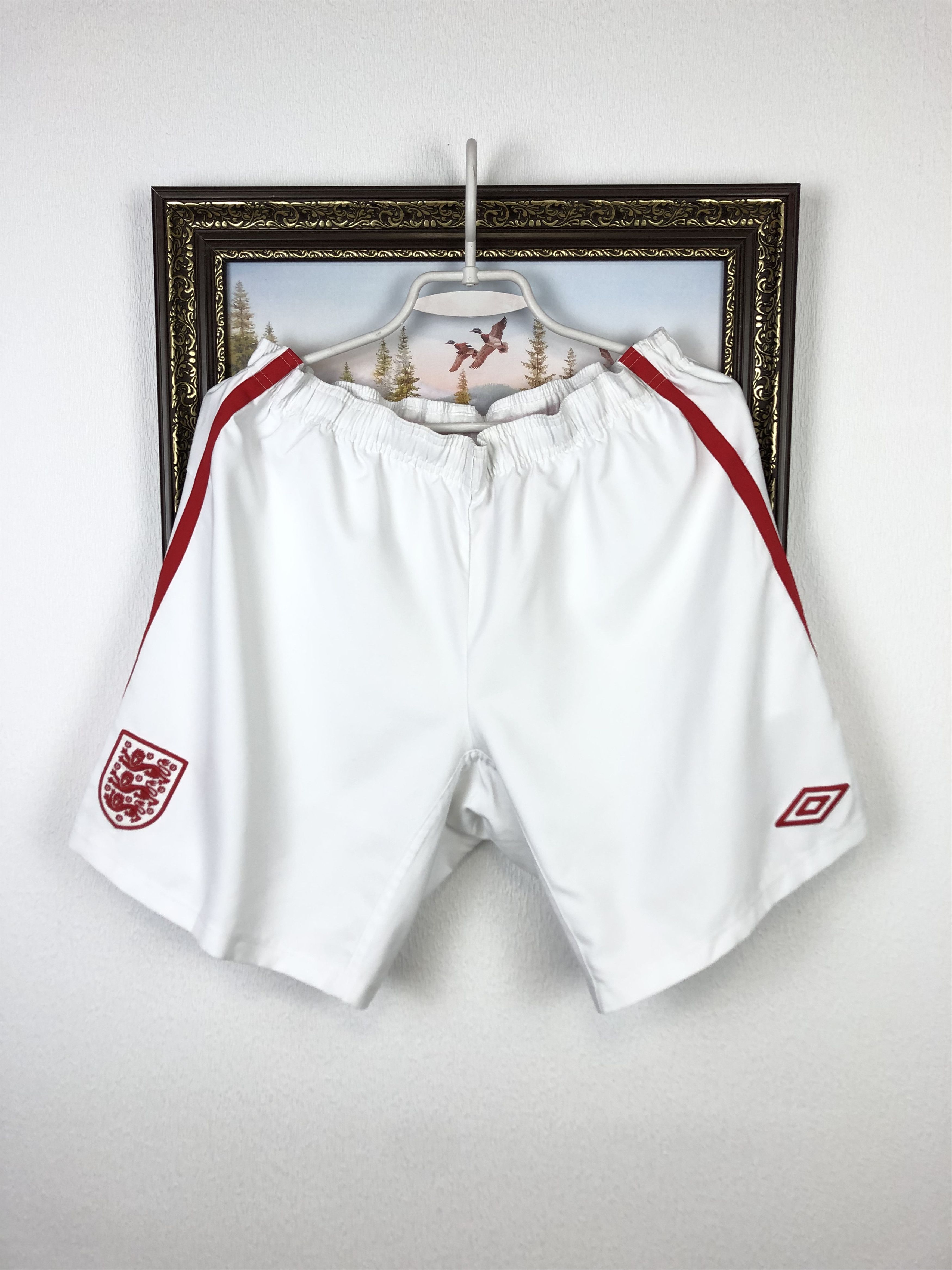 Umbro Vintage England Umbro Football Shorts Soccer National Team L Size US 34 / EU 50 - 1 Thumbnail