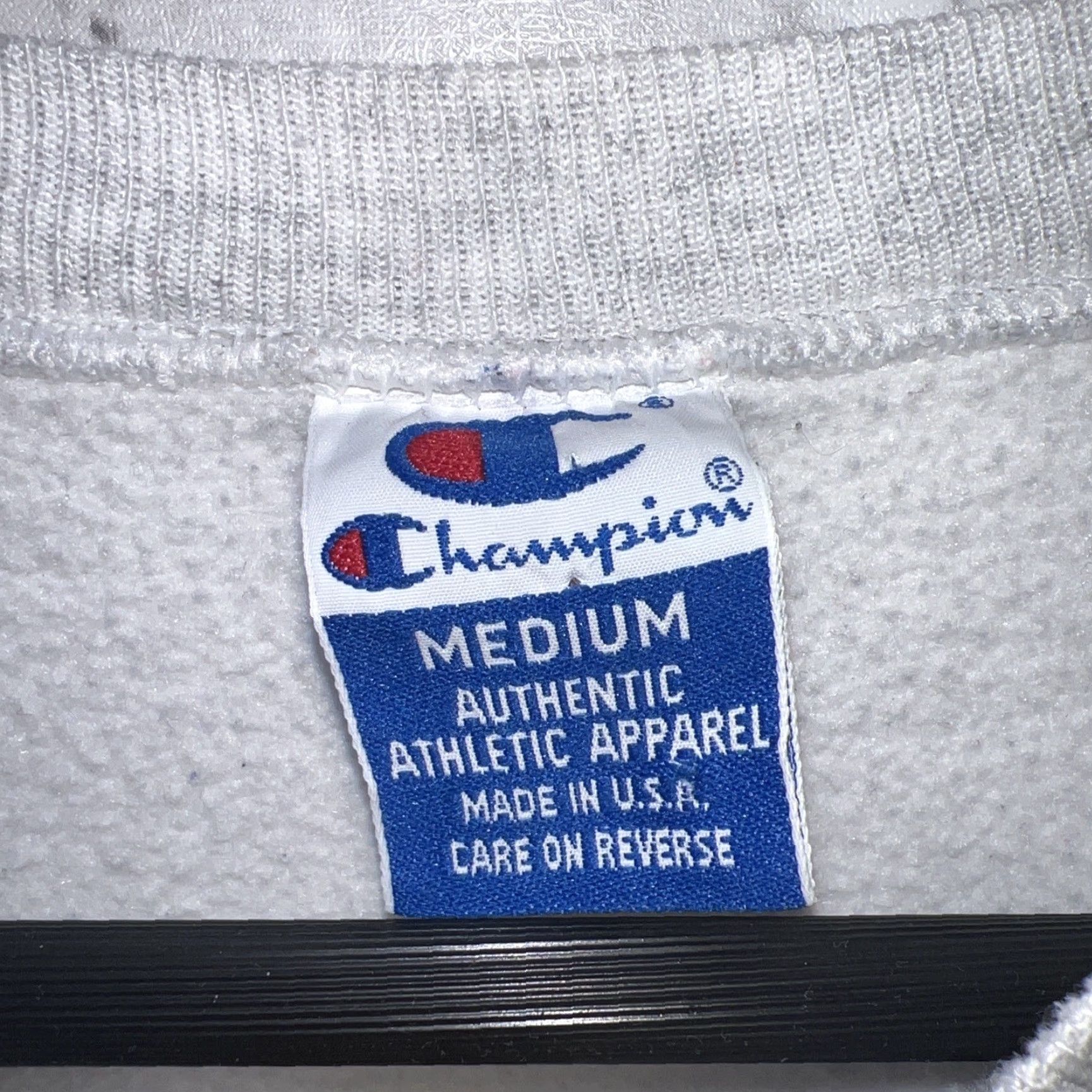 Champion VINTAGE Champion AUGSBURG Augie Pullover Sweatshirt Mens M White USA Shirt Size US M / EU 48-50 / 2 - 3 Thumbnail