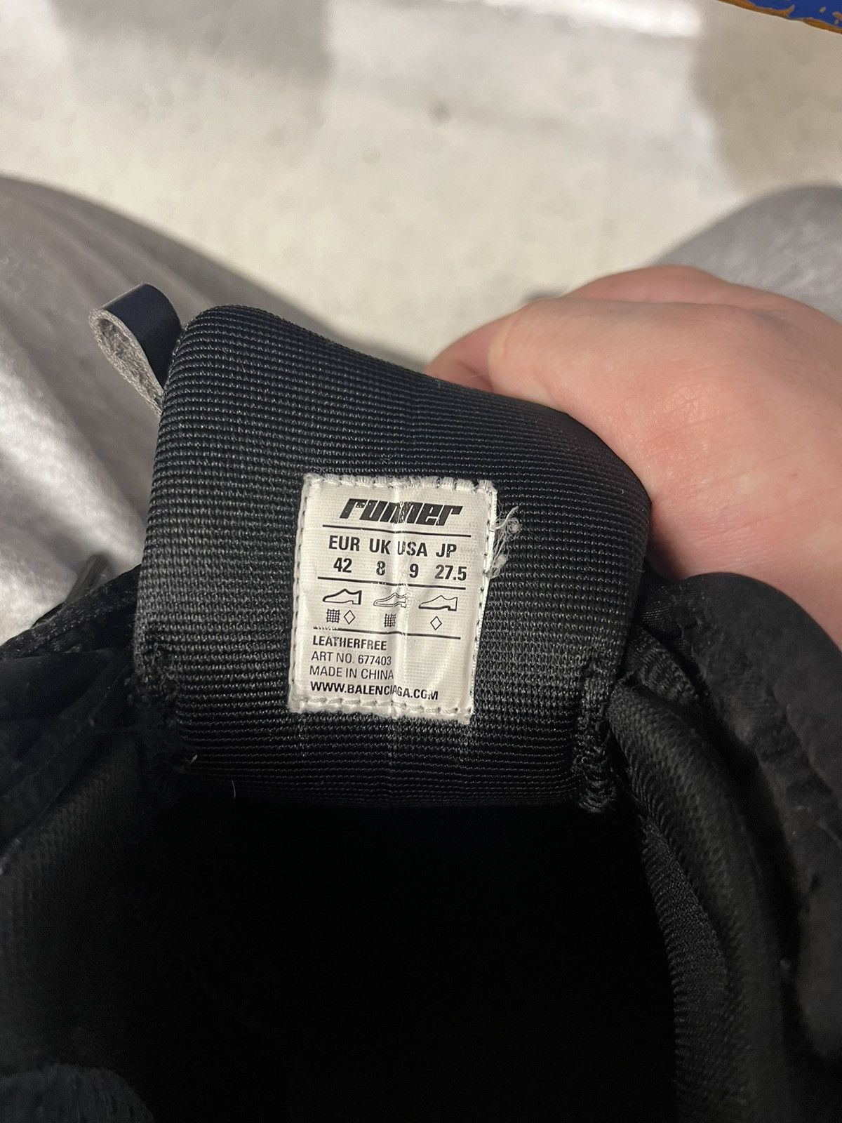 Balenciaga Balenciaga Runner Black Size US 9 / EU 42 - 9 Thumbnail