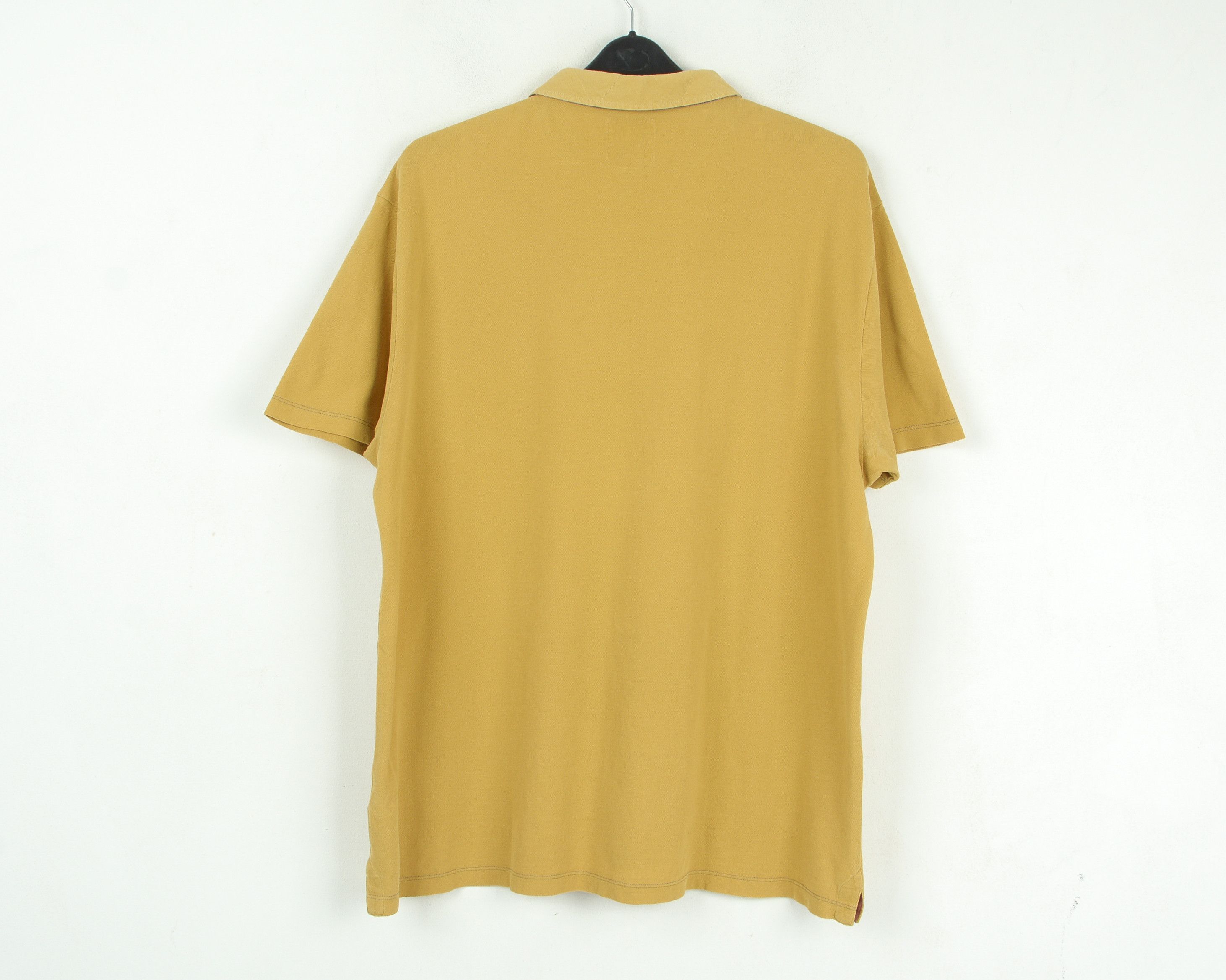 Marlboro Classics MCS 4XL Polo Shirt Short Sleeve Cotton Mustard Casual Top Size US XXL / EU 58 / 5 - 3 Thumbnail