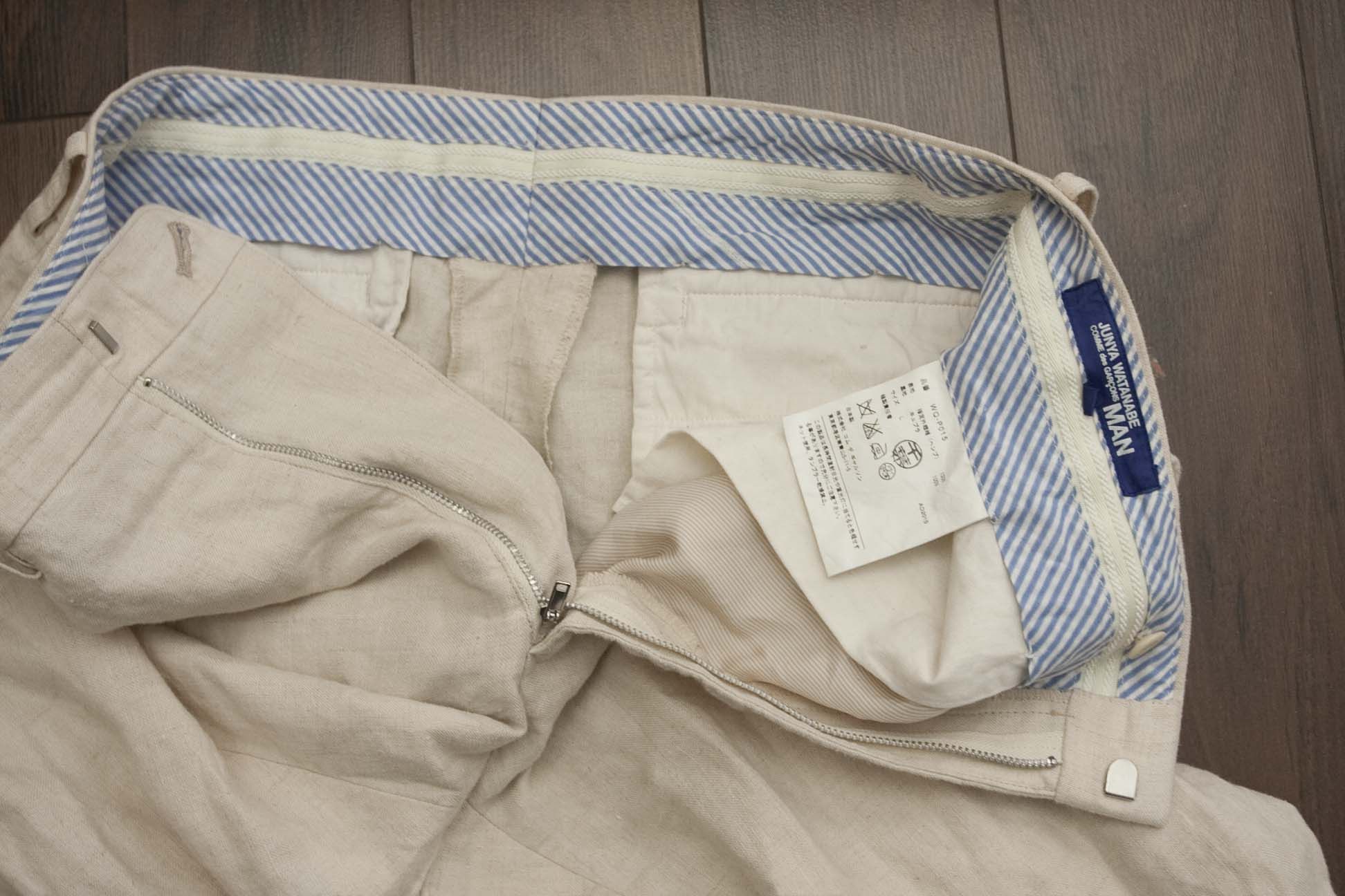 Comme des Garcons × Junya Watanabe Junya Watanabe Comme des Garcons Pants 100% Hemp Size 33x29 Size US 33 - 8 Thumbnail