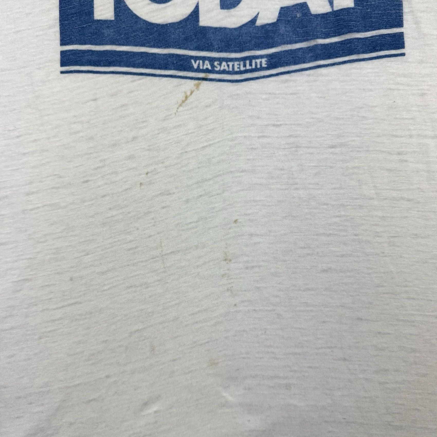 Vintage VINTAGE USA Today T Shirt Adult Medium White Hipster 80s Grunge Shirt Mens Size US M / EU 48-50 / 2 - 4 Thumbnail
