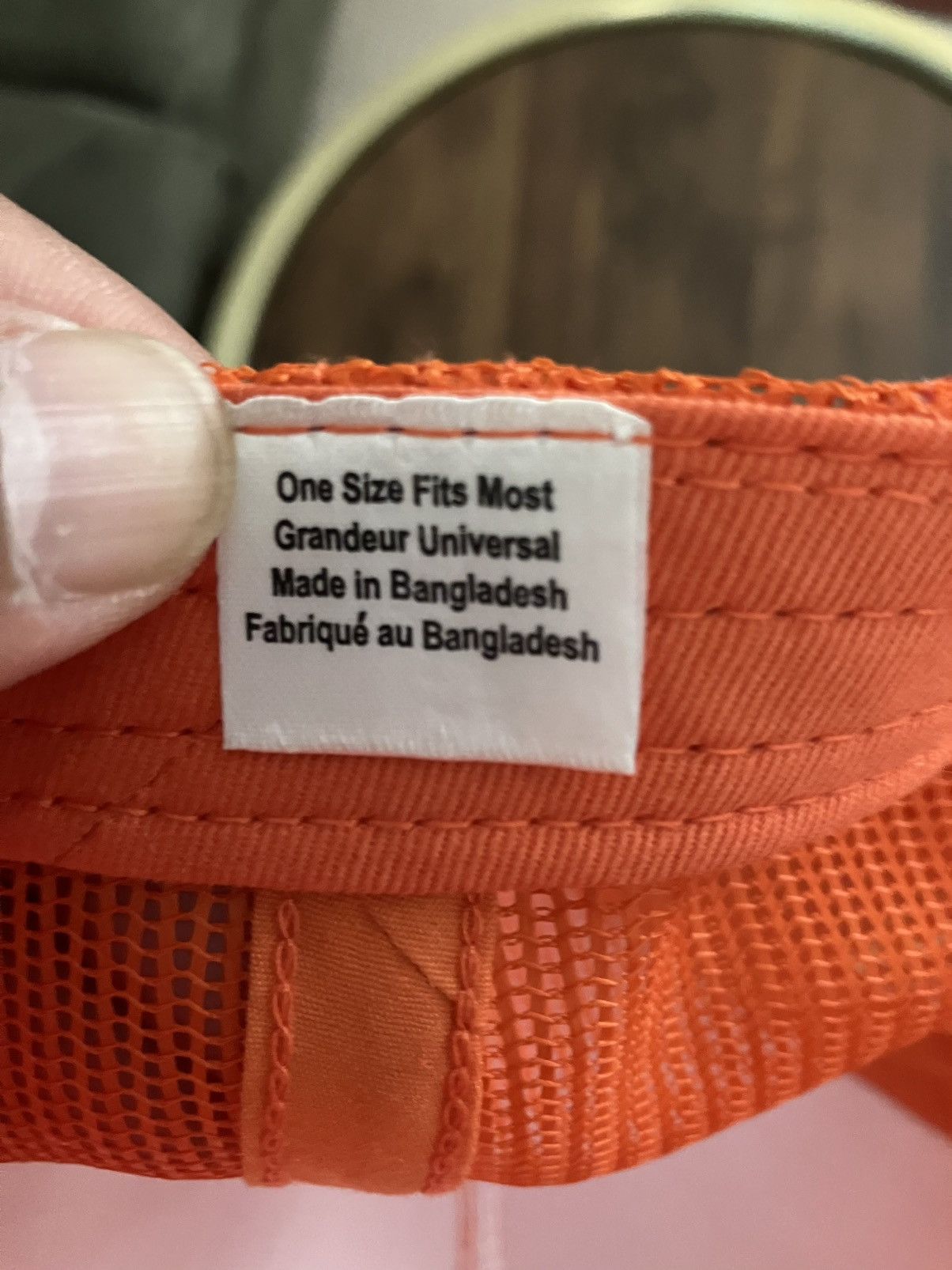 Bass Pro Shops Bass Pro Shops Orange Fish Trucker Hat Cap SnapBack Mesh Size ONE SIZE - 4 Thumbnail