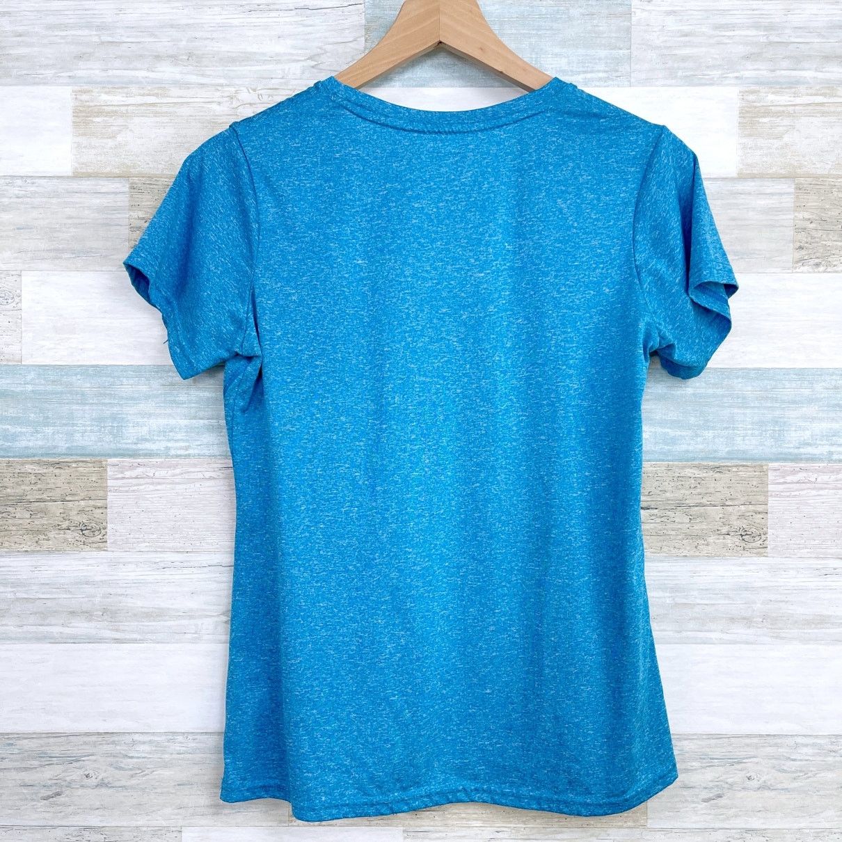 Reebok Reebok Activewear Tech Tee Blue Short Sleeve Womens Medium Size M / US 6-8 / IT 42-44 - 4 Thumbnail