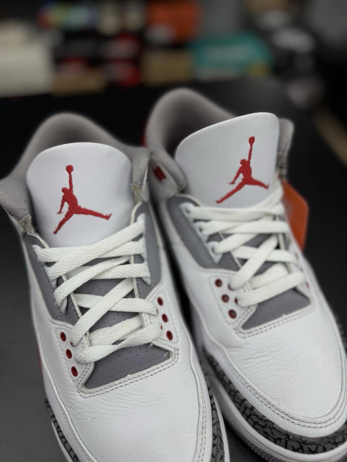 Jordan Brand Nike Air Jordan 3 Retro Fire Red Size 8.5 DN3707-160 OG Size US 8.5 / EU 41-42 - 6 Thumbnail