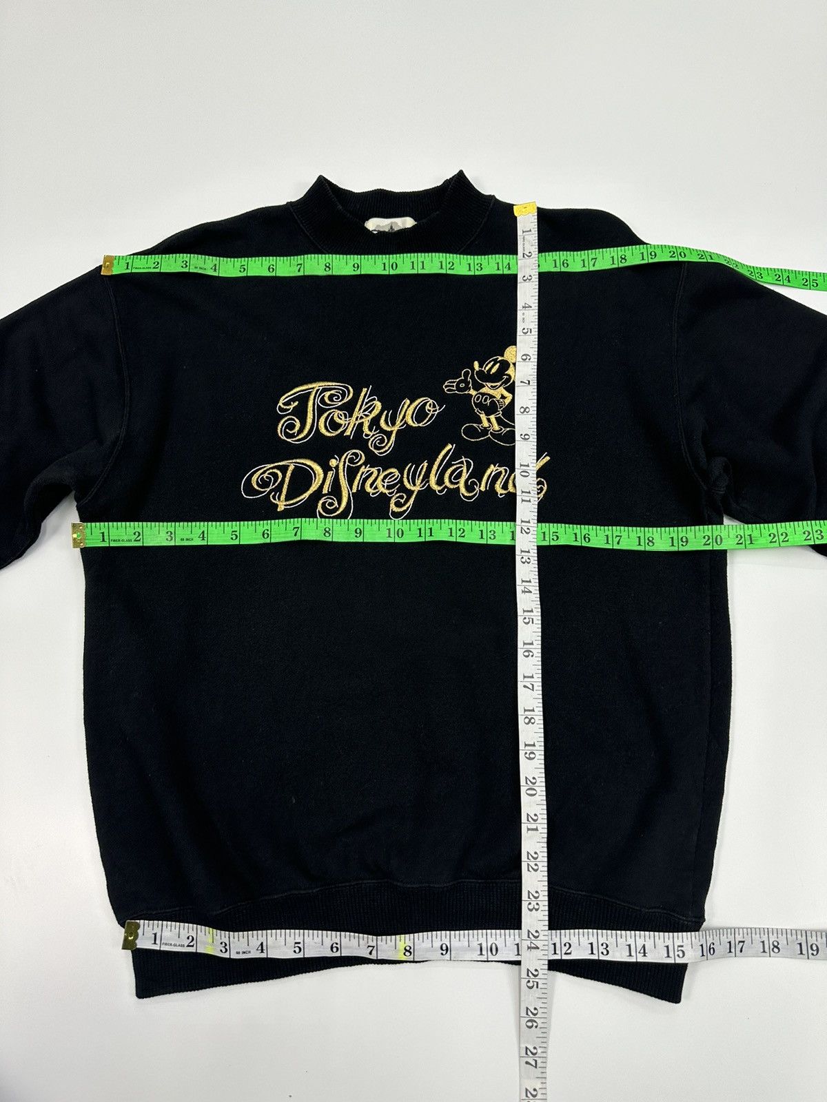 Disney × Mickey Mouse Vintage Mickey Tokyo Disneyland Crewneck Sweatshirt A619 Size US L / EU 52-54 / 3 - 4 Thumbnail