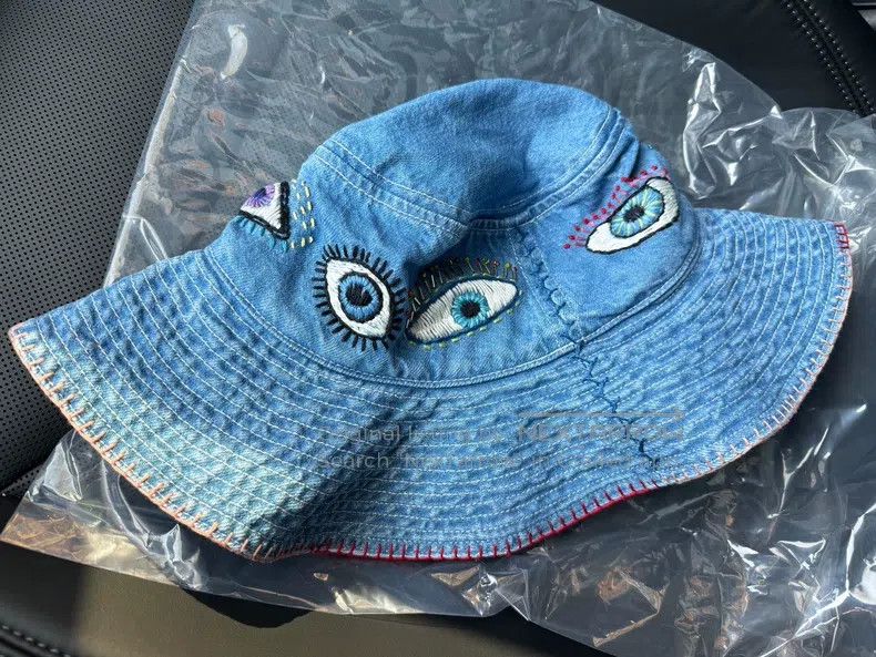 Kapital Kapital Size F Processing cowboy eye hat, fisherman hat Size ONE SIZE - 6 Thumbnail