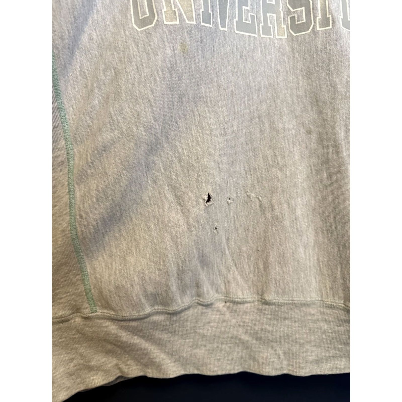 Champion VINTAGE Hamline University Gray Champion Reverse Weave Sweatshirt XL Reversible Mens Pullover 80s Size US XL / EU 56 / 4 - 4 Thumbnail