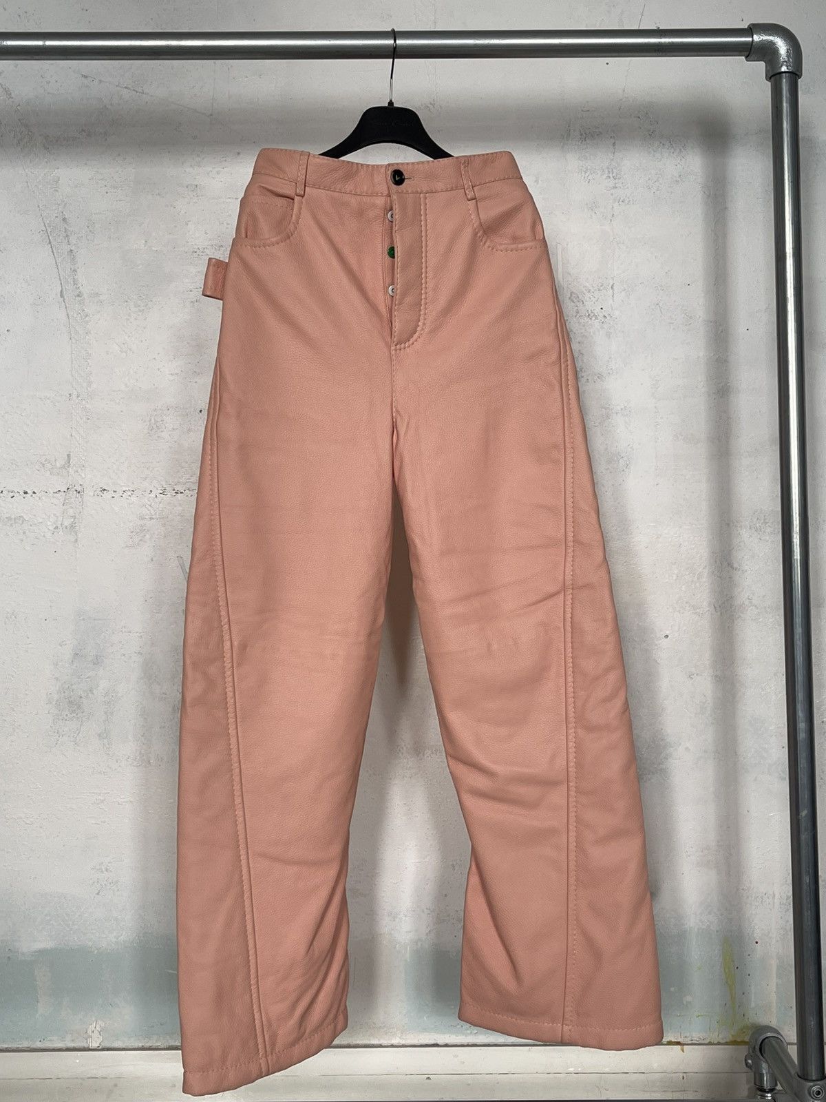 Bottega Veneta Bottega Veneta Deerskin Pants Size US 30 / EU 46 - 3 Thumbnail