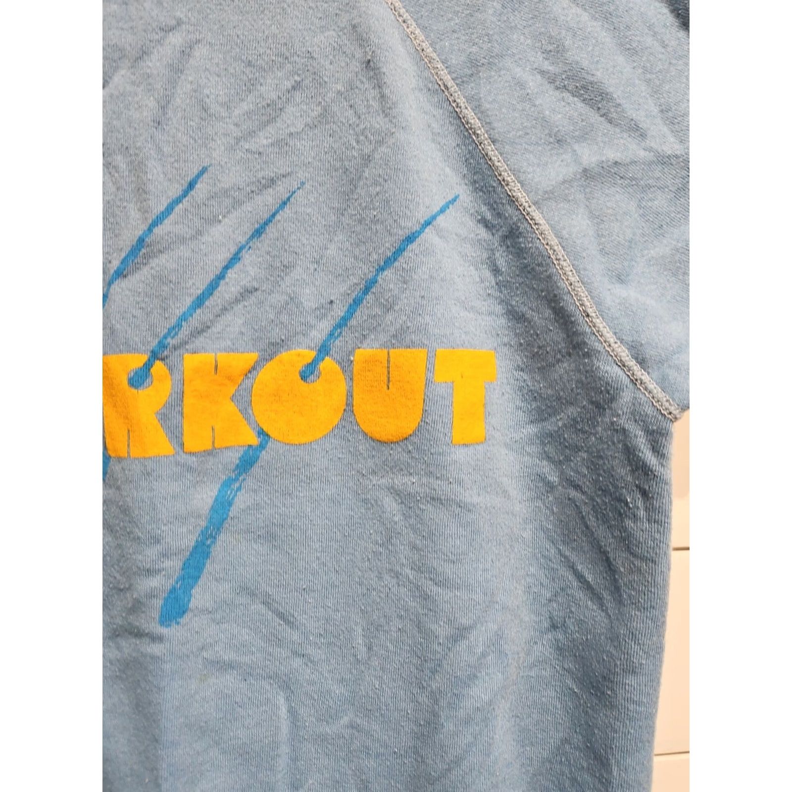 Vintage VINTAGE Sportswear Short Sleeve Crewneck Sweatshirt Mens M Blue USA Raglan Pullover 50/50 22" 18" Measurements USA Made RARE!!! Size US M / EU 48-50 / 2 - 3 Thumbnail