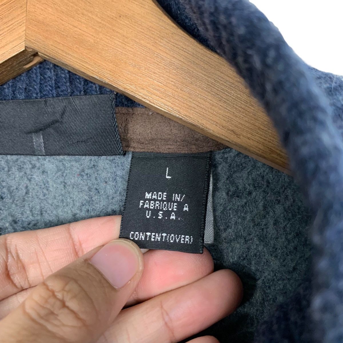 Patagonia PATAGONIA Usa Half Zip Turtleneck Pullover Sweater #1759-C78 Size US L / EU 52-54 / 3 - 12 Thumbnail
