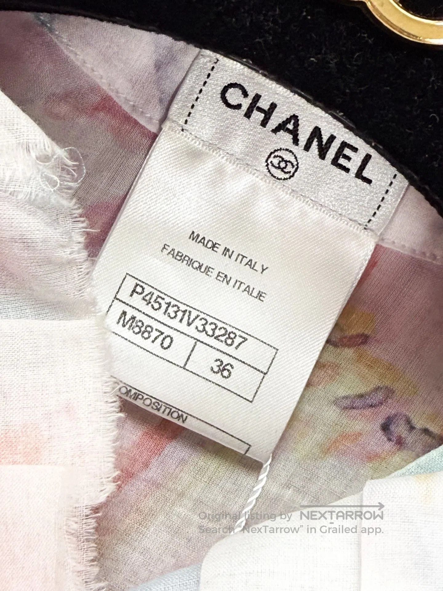 Chanel Chanel 13C Pink Teal Gradient Ruffled Vest. Size XS / US 0-2 / IT 36-38 - 5 Thumbnail