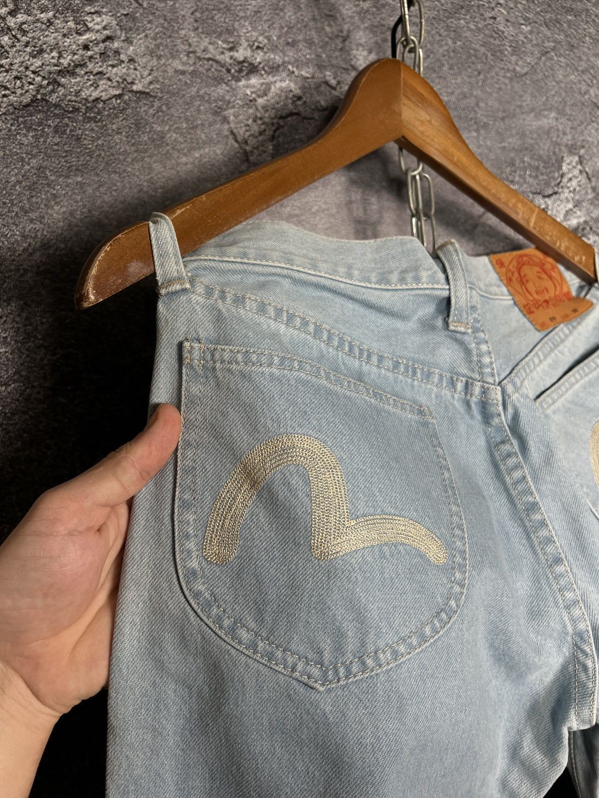 Evisu Vintage Evisu Mom Jeans With Embroidered Logo Size 30 Size 30" / US 8 / IT 44 - 17 Thumbnail