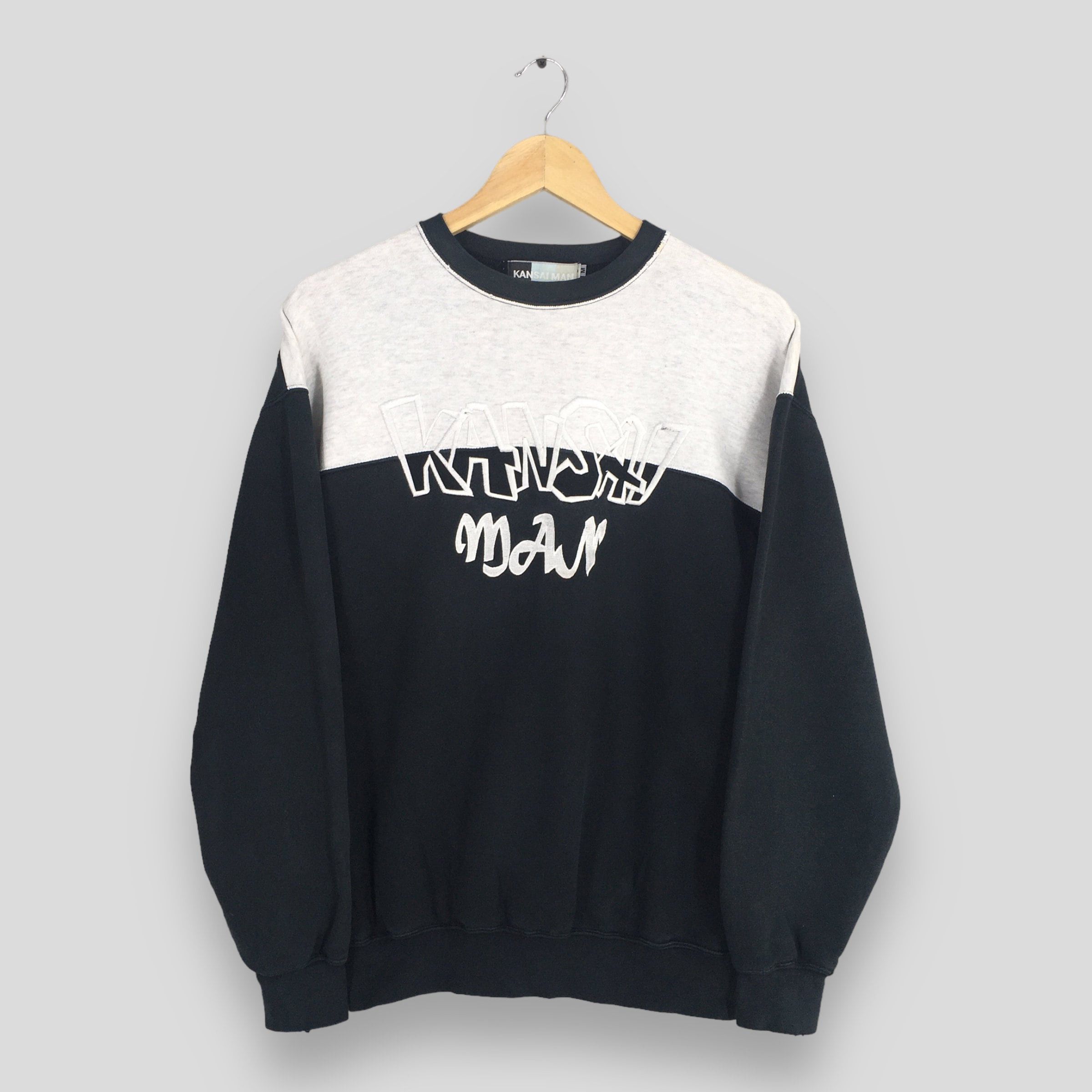Japanese Brand × Kansai Yamamoto Vintage Kansai Man Jeans Japan Sweatshirt Medium Size US M / EU 48-50 / 2 - 1 Thumbnail