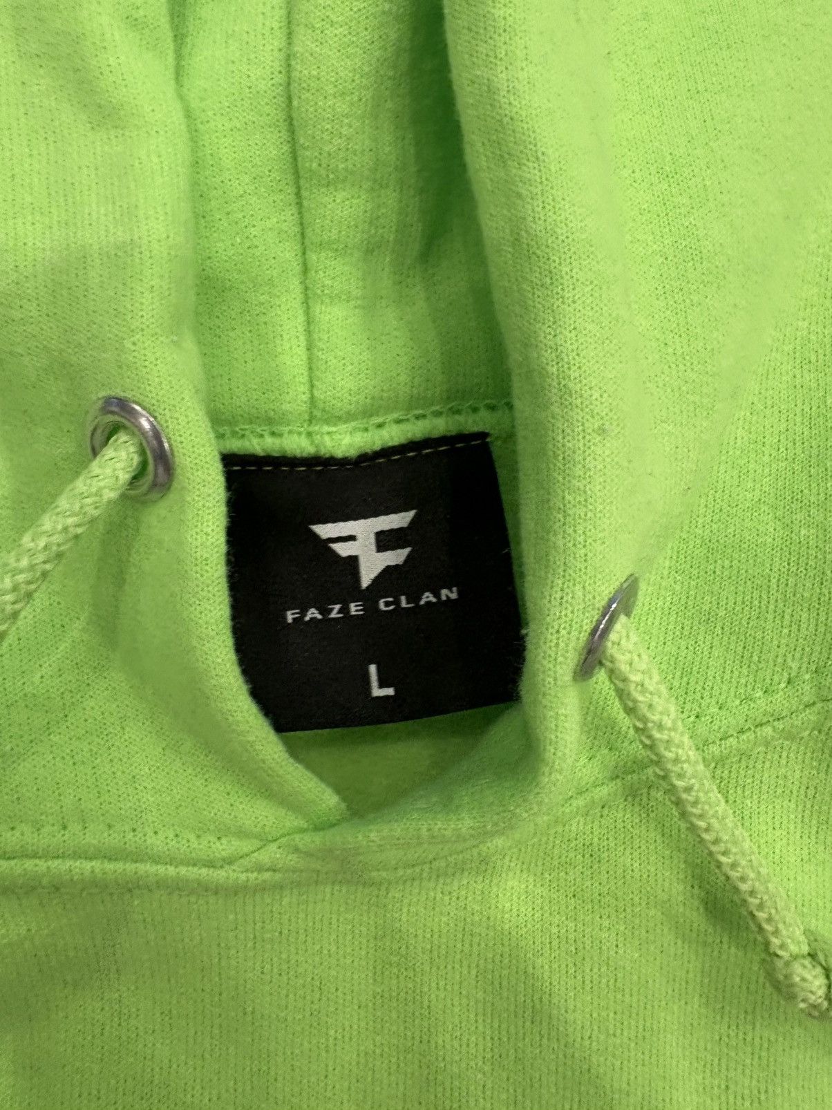 FaZe Faze Clan X Box 360 Controller Hoodie Large RARE Color Green Size US L / EU 52-54 / 3 - 3 Thumbnail