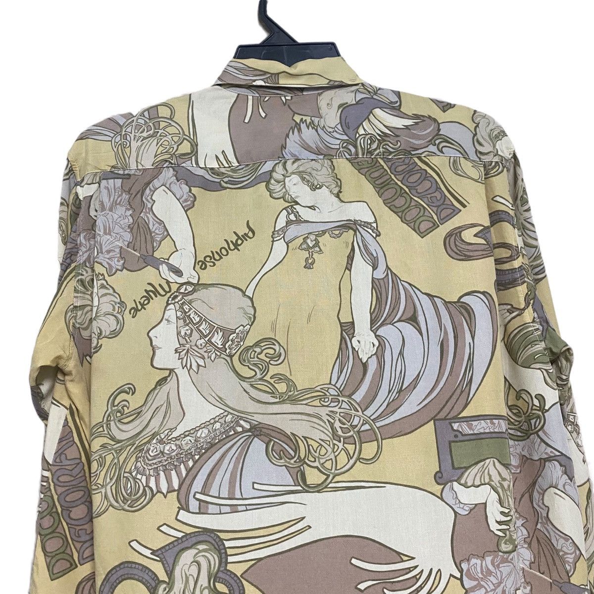 Art Comes First Vintage Alphonse Mucha Documents Decoratifs Art Shirt Size US M / EU 48-50 / 2 - 8 Thumbnail