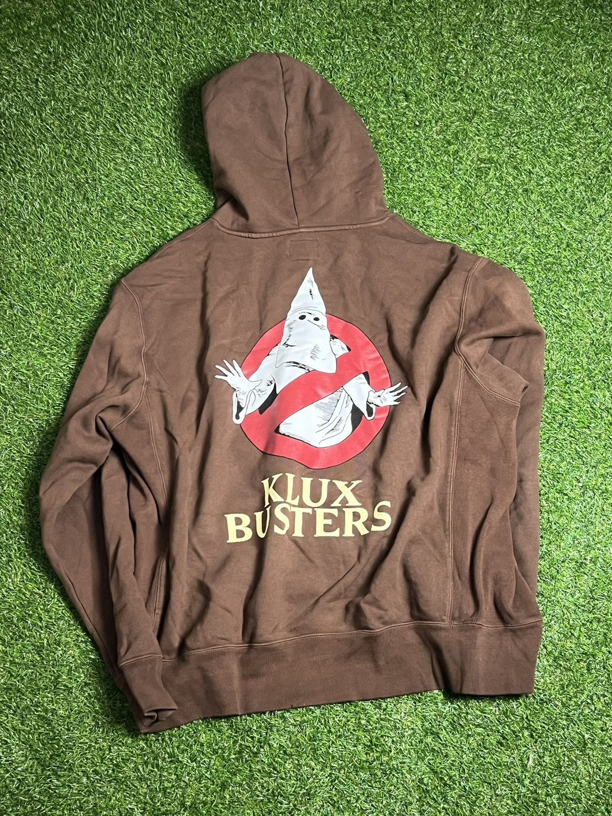 wckdthghts wckdthghts Brown kluxbuster hoodie Sz XXL Size US XXL / EU 58 / 5 - 4 Thumbnail