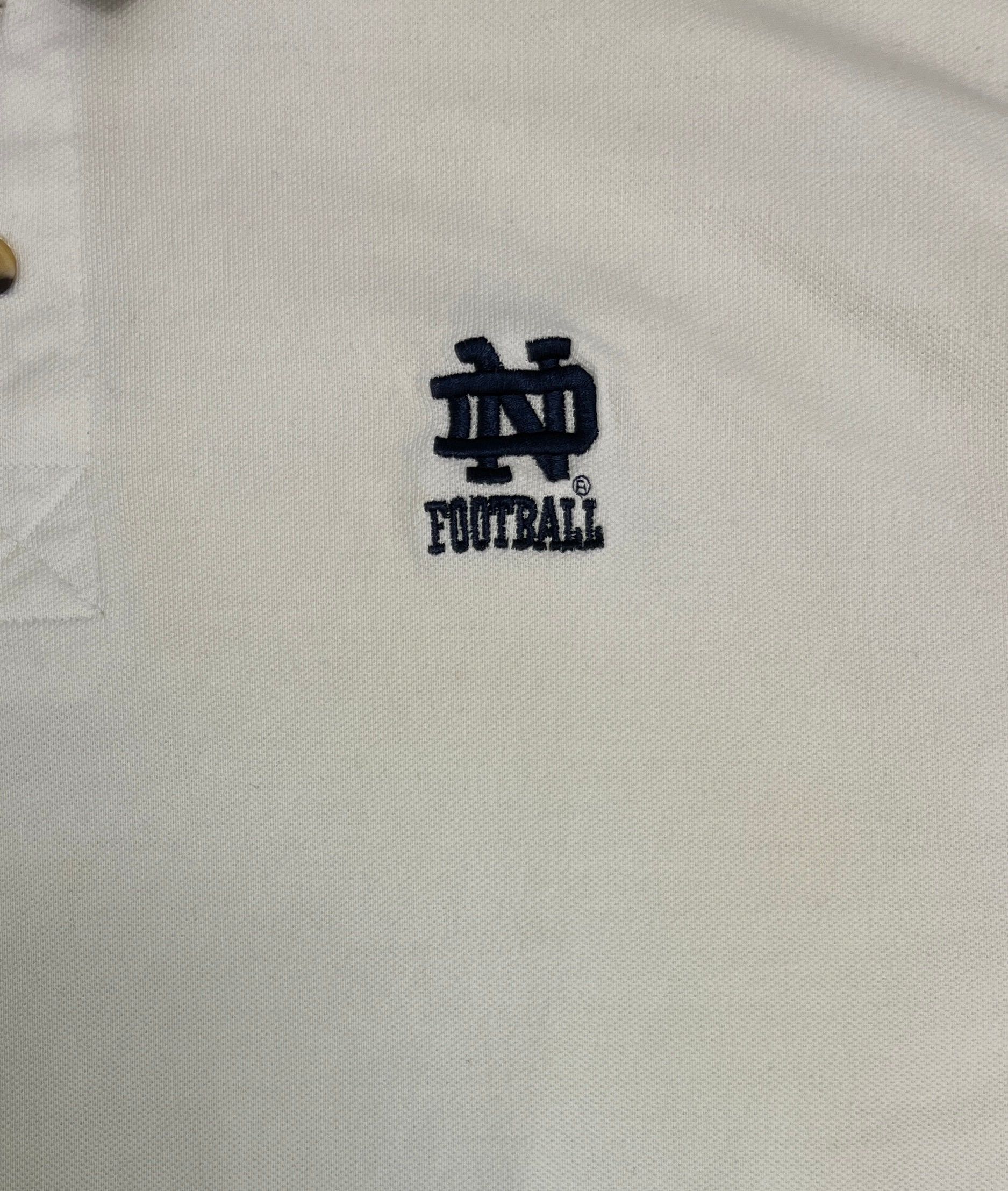 Champion Notre Dame Fighting Irish Football Vintage Collared Tee Size US XXL / EU 58 / 5 - 2 Thumbnail