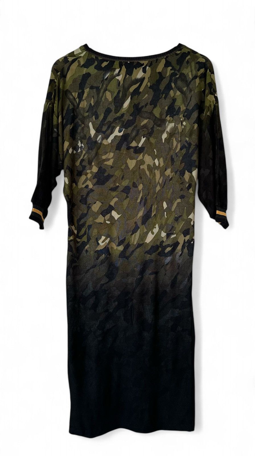 Desigual Desigual Military Print Women's Dress Viscose Size S Size S / US 4 / IT 40 - 2 Thumbnail