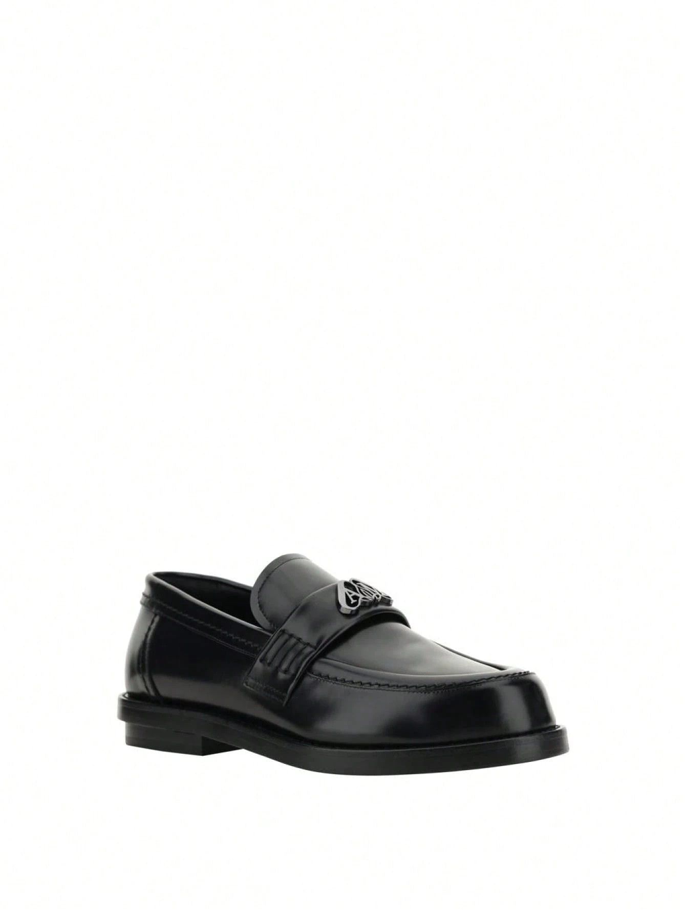 Alexander McQueen o1w1db10725 Seal Loafer in Black Size US 8 / EU 41 - 2 Thumbnail