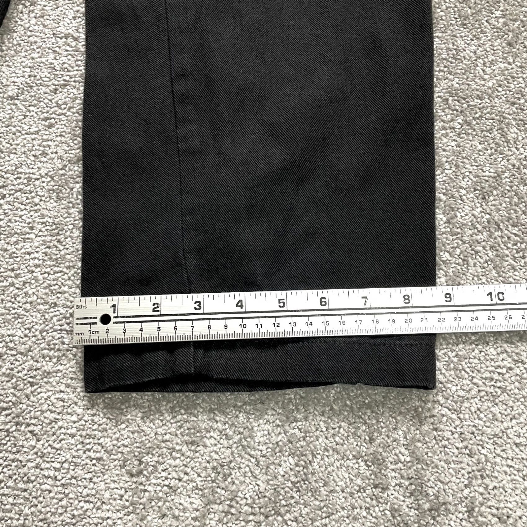 Vintage Woman Within Jeans Pants Womens Plus 16W Black Classic Fit Straight 30x29 16W Plus Size Denim Jeans Women Black Straight Size 30" / US 8 / IT 44 - 2 Thumbnail