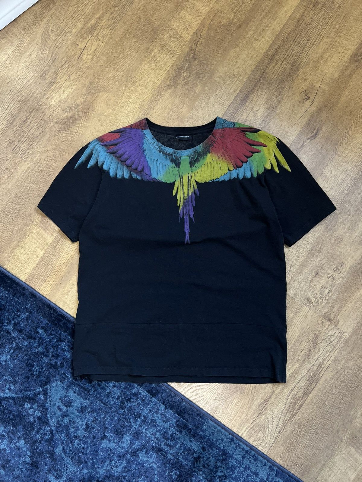 Japanese Brand Marcelo Burlon t-shirt county of Milan colorful wings Size US M / EU 48-50 / 2 - 6 Thumbnail