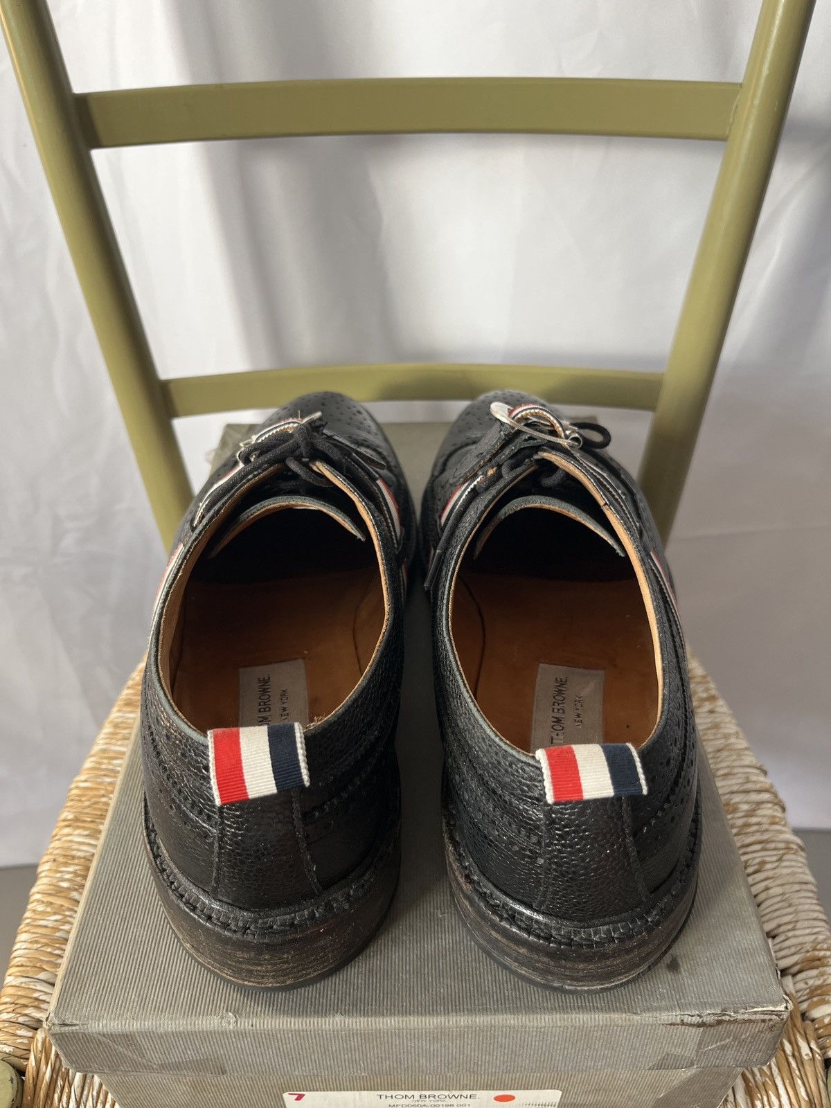 Thom Browne Thom Browne Longwing Brogue Strap Leather Size US 11 / EU 44 - 4 Thumbnail