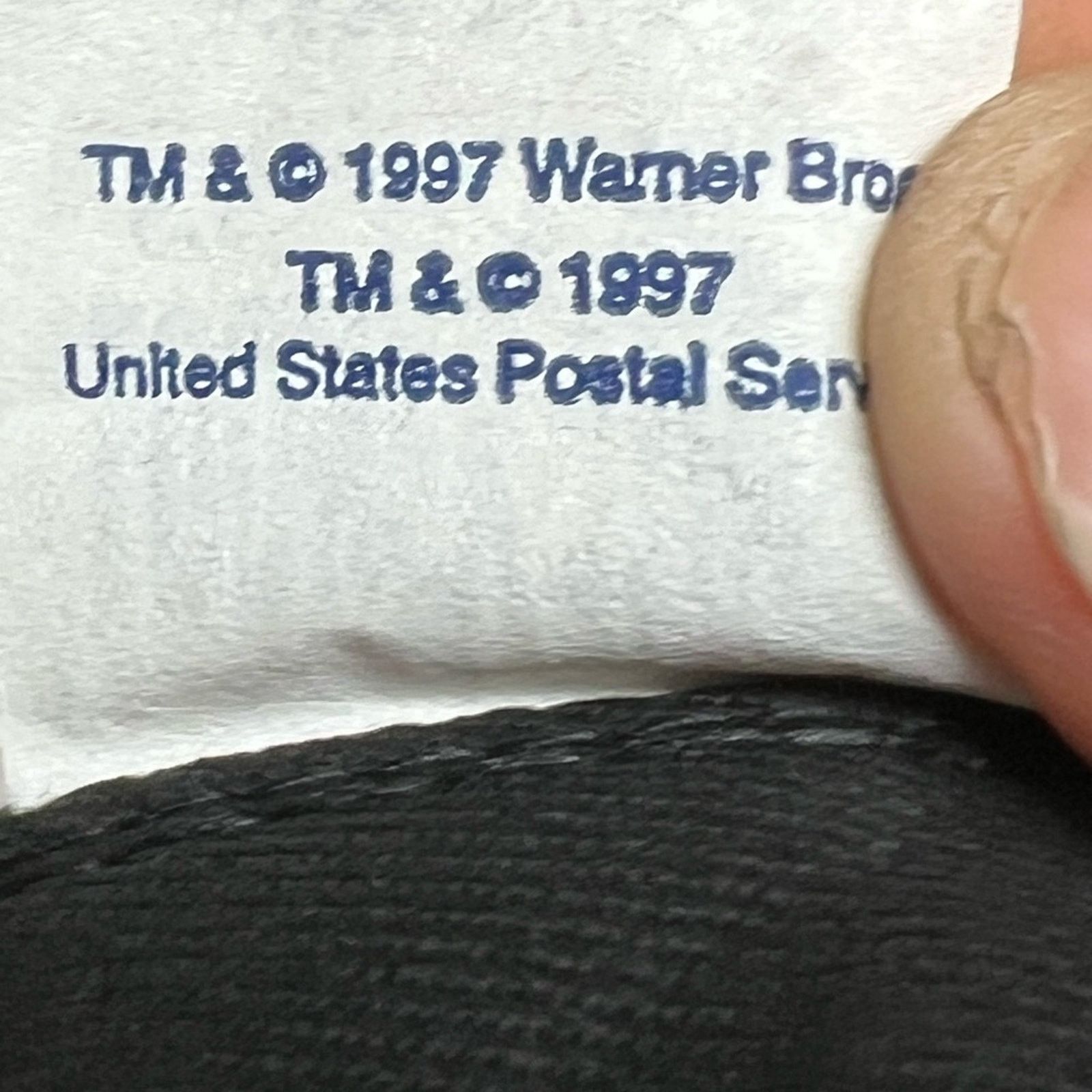 Warner Bros Bugs Bunny & Taz Snapback Hat USPS Stamp Collection 1997 USA Size ONE SIZE - 6 Thumbnail