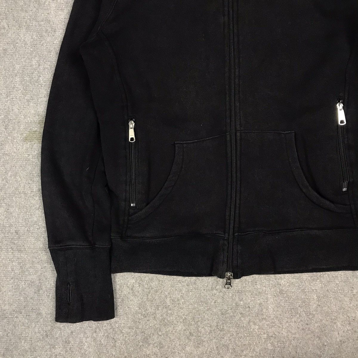 Japanese Brand JAPAN STRIKES SKULL XXXX BLACK FULL ZIPPER HOODIES Size US M / EU 48-50 / 2 - 8 Thumbnail