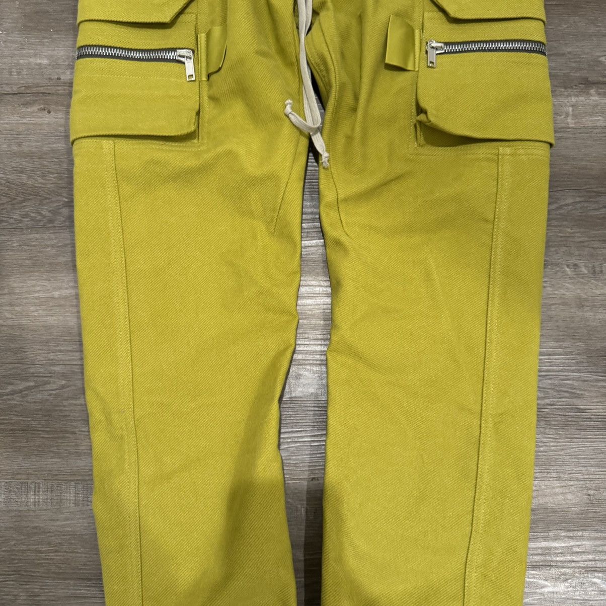 Rick Owens Rick Owens Mastodon Cargo Drawstring Pants in Acid Size US 40 / EU 56 - 3 Thumbnail