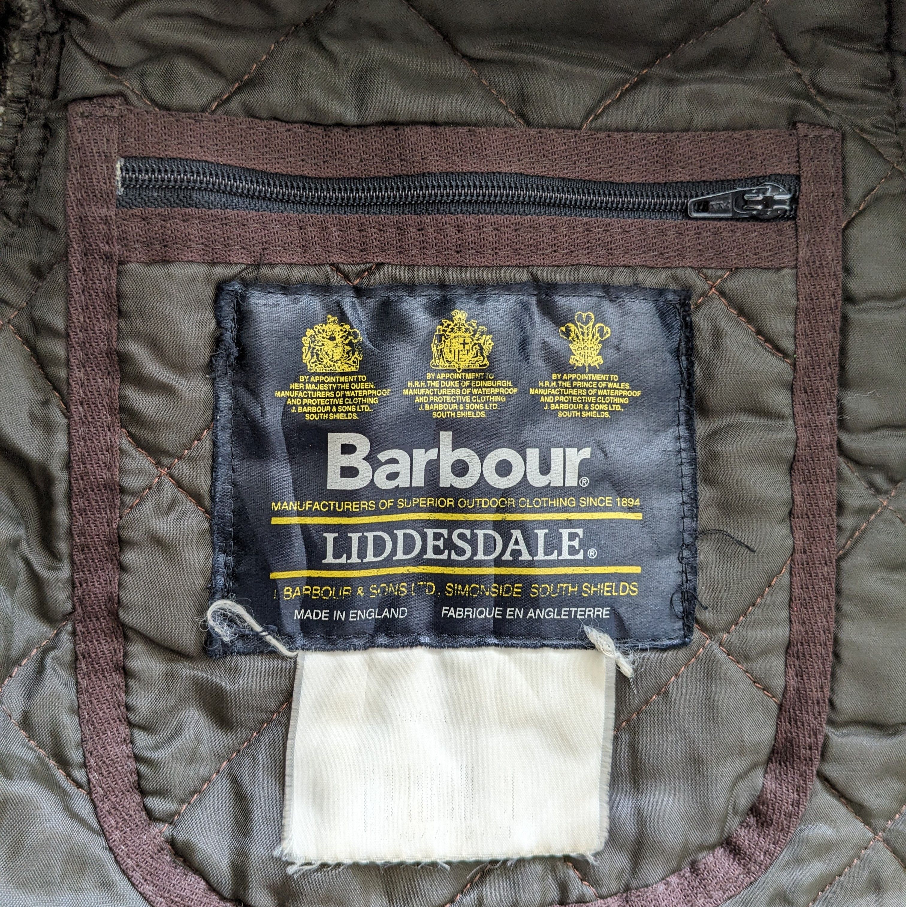 Barbour Vintage BARBOUR Liddesdale Quilted Jacket Size US M / EU 48-50 / 2 - 7 Thumbnail