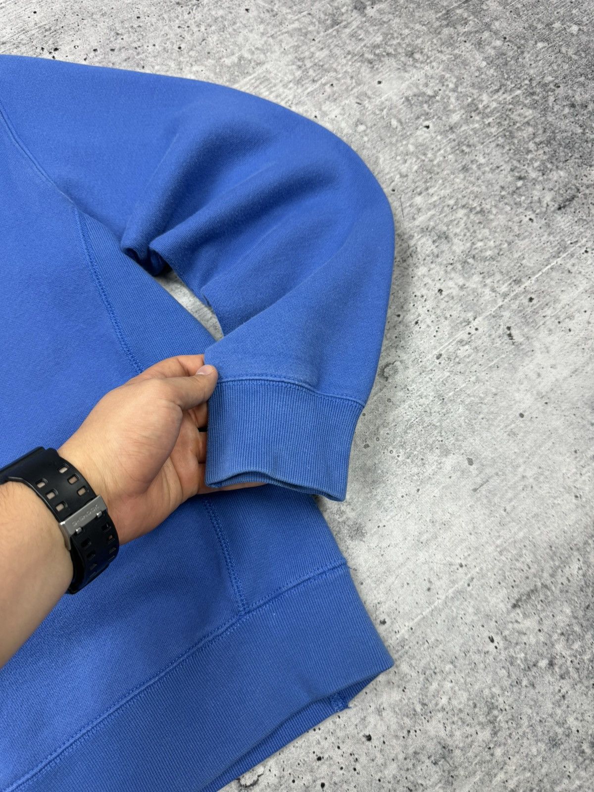 Polo Ralph Lauren × Vintage Vintage Ralph Lauren 90’s Y2K Style Blue American Sweatshirt Size US S / EU 44-46 / 1 - 7 Thumbnail