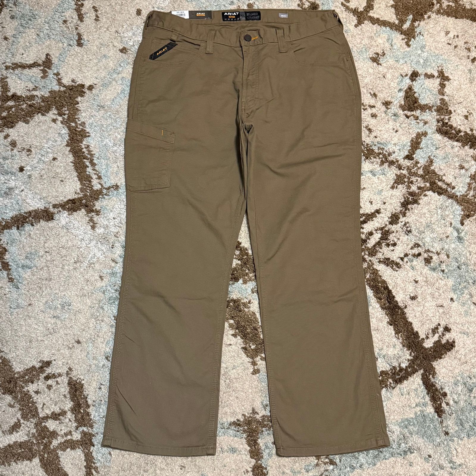 Ariat NWT Ariat M4 Rebar Relaxed Straight Carpenter Pants 38x30 Size US 38 / EU 54 - 1 Thumbnail