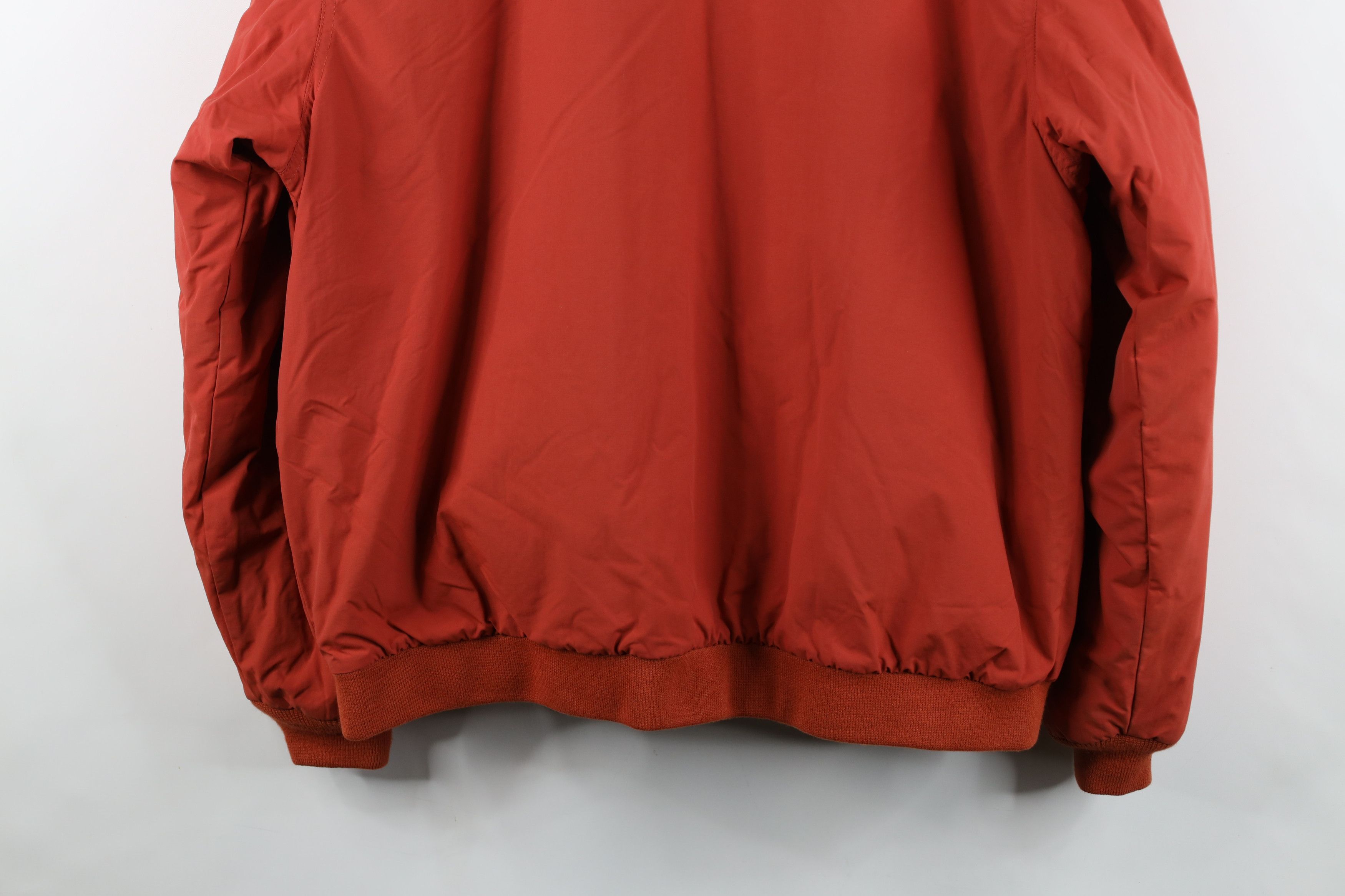 L.L. Bean Vintage LL Bean Fleece Lined Full Zip Bomber Jacket Orange Size US L / EU 52-54 / 3 - 15 Thumbnail
