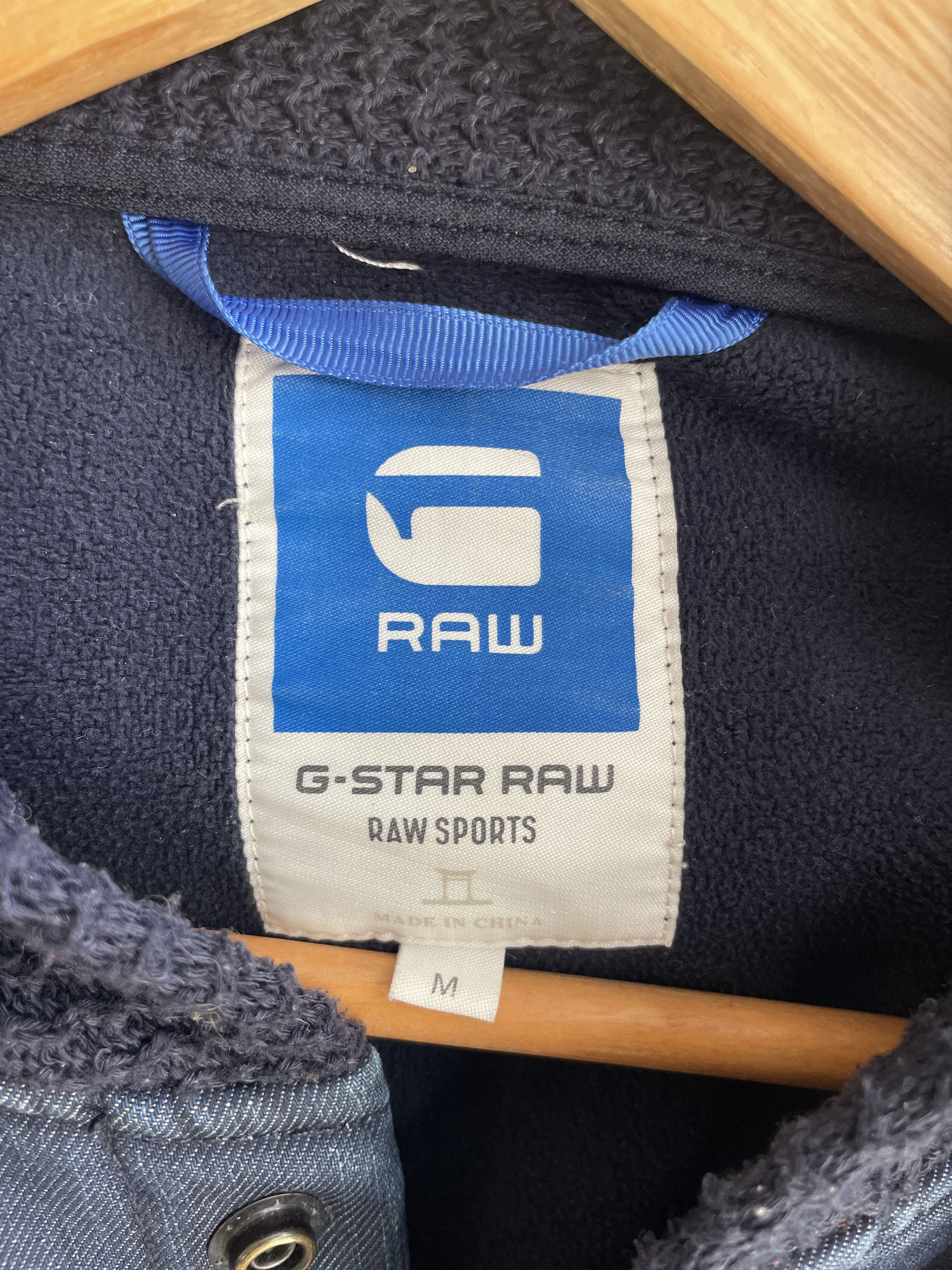 G-Star G-Star Raw Denim Baseball Bomber Jacket Size M Size US M / EU 48-50 / 2 - 11 Thumbnail